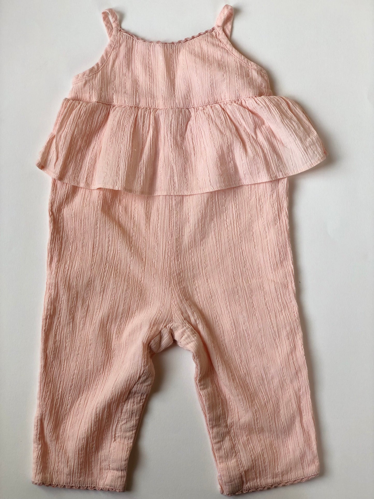 Combinaison fine rose Bout’chou 9 mois