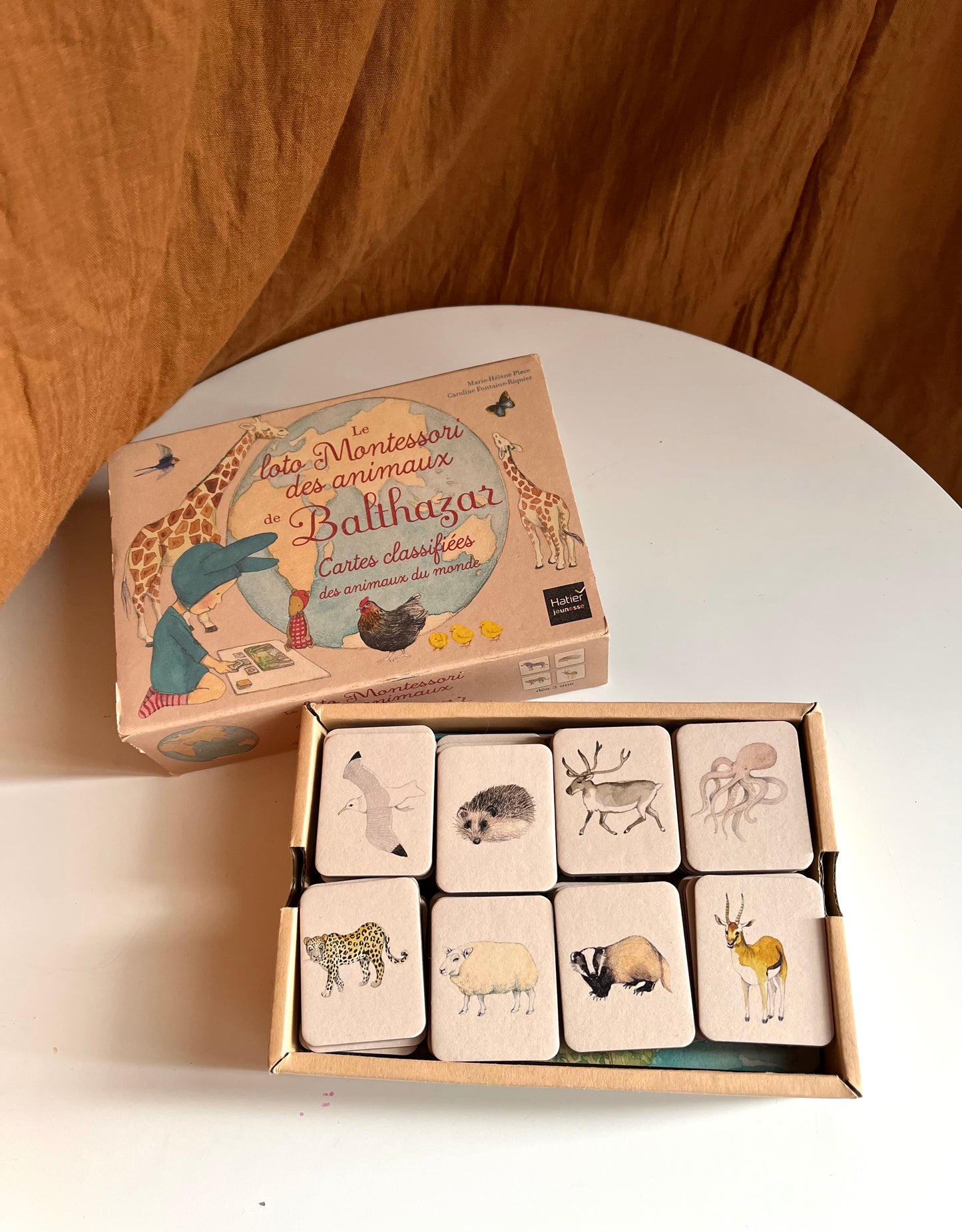 Le loto Montessori des animaux de Balthazar