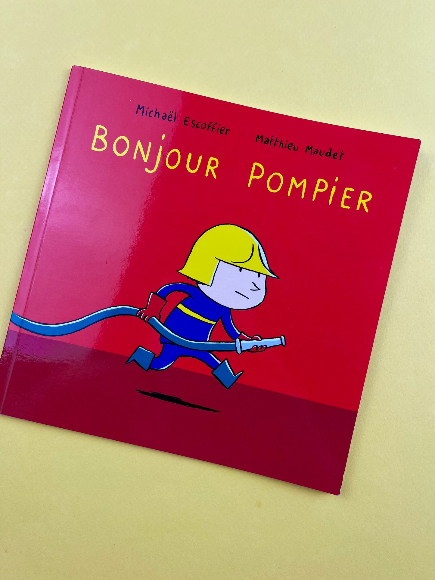 Livre « Bonjour pompier »