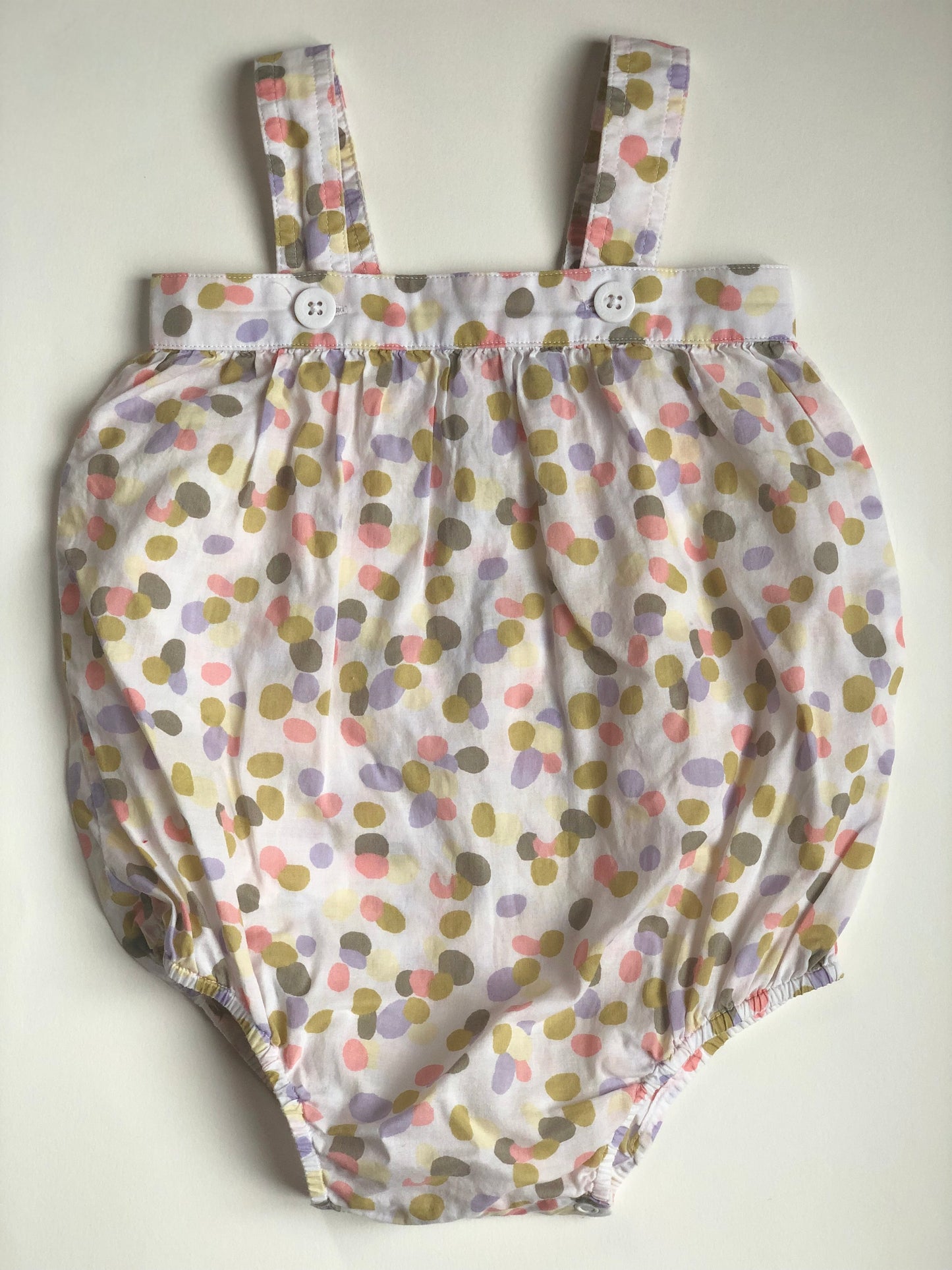Barboteuse à pois Petit Bateau 12 mois
