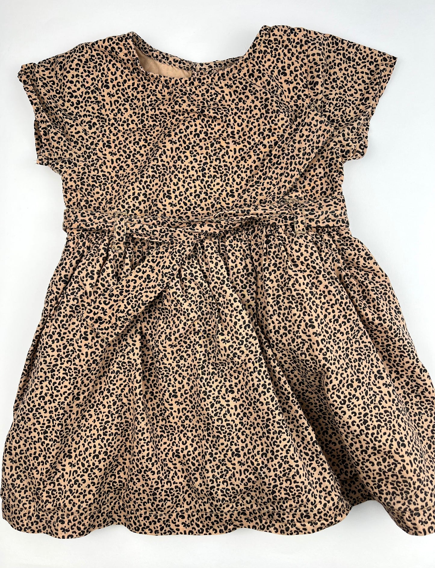 Robe léopard marron Kiabi 2 ans
