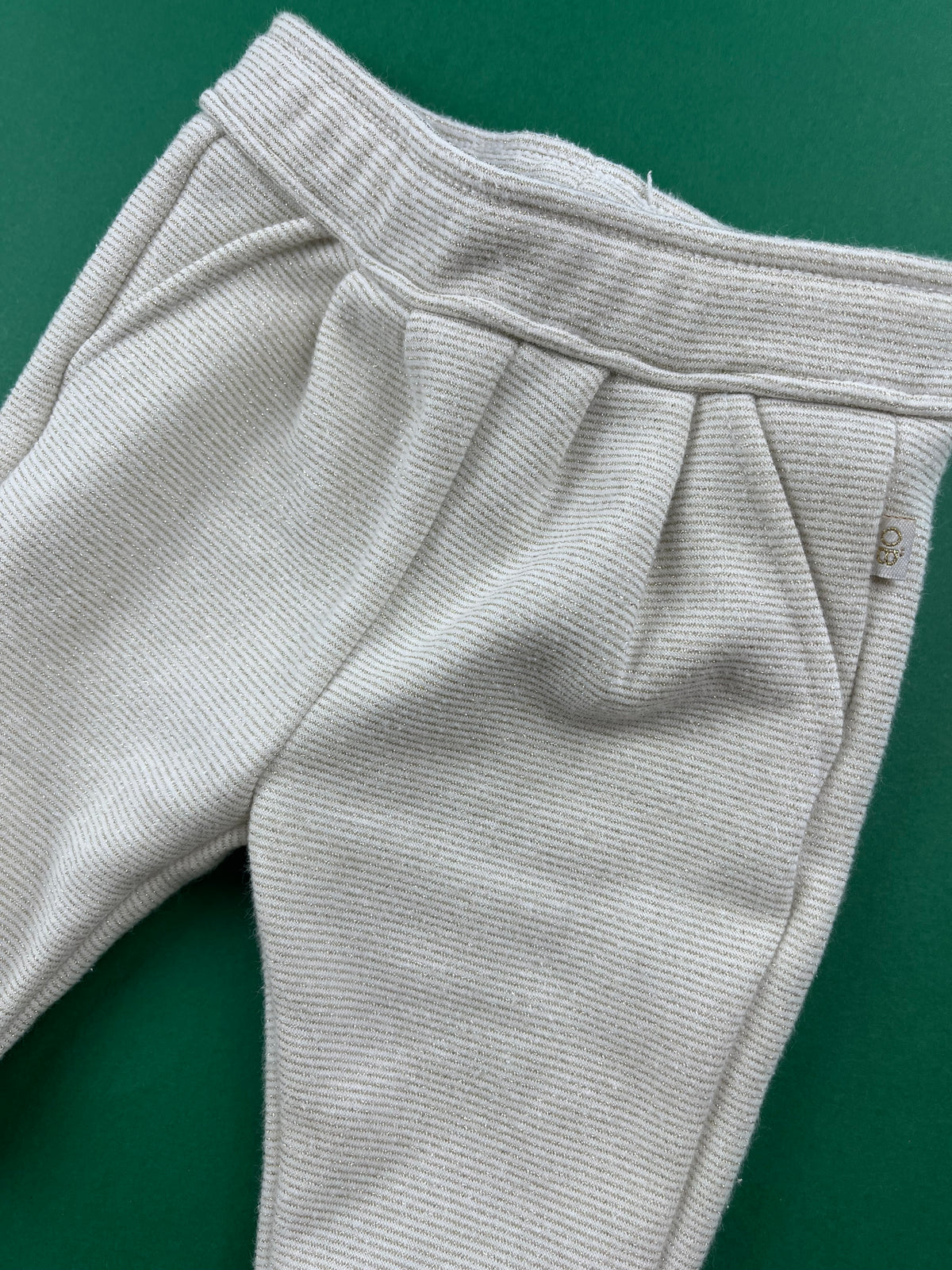 Legging épais beige Obaïbi 3 mois
