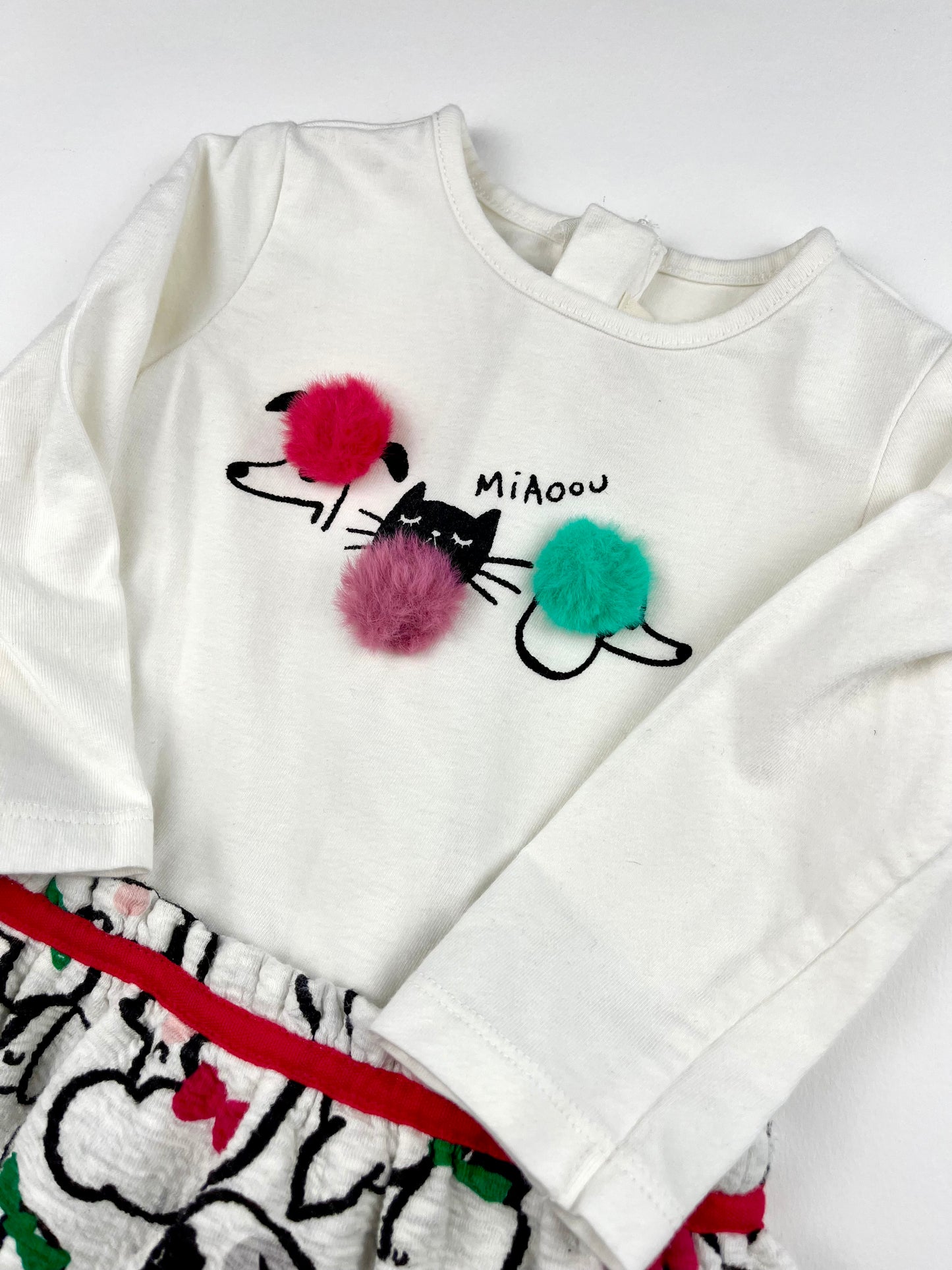 Robe motifs animaux Catimini 12 mois