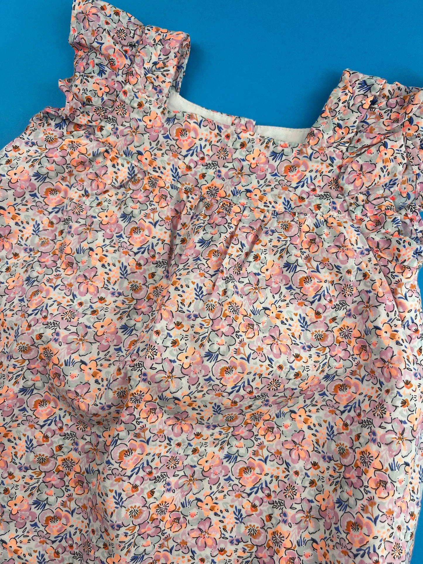 Robe à fleurs DPAM 6 mois