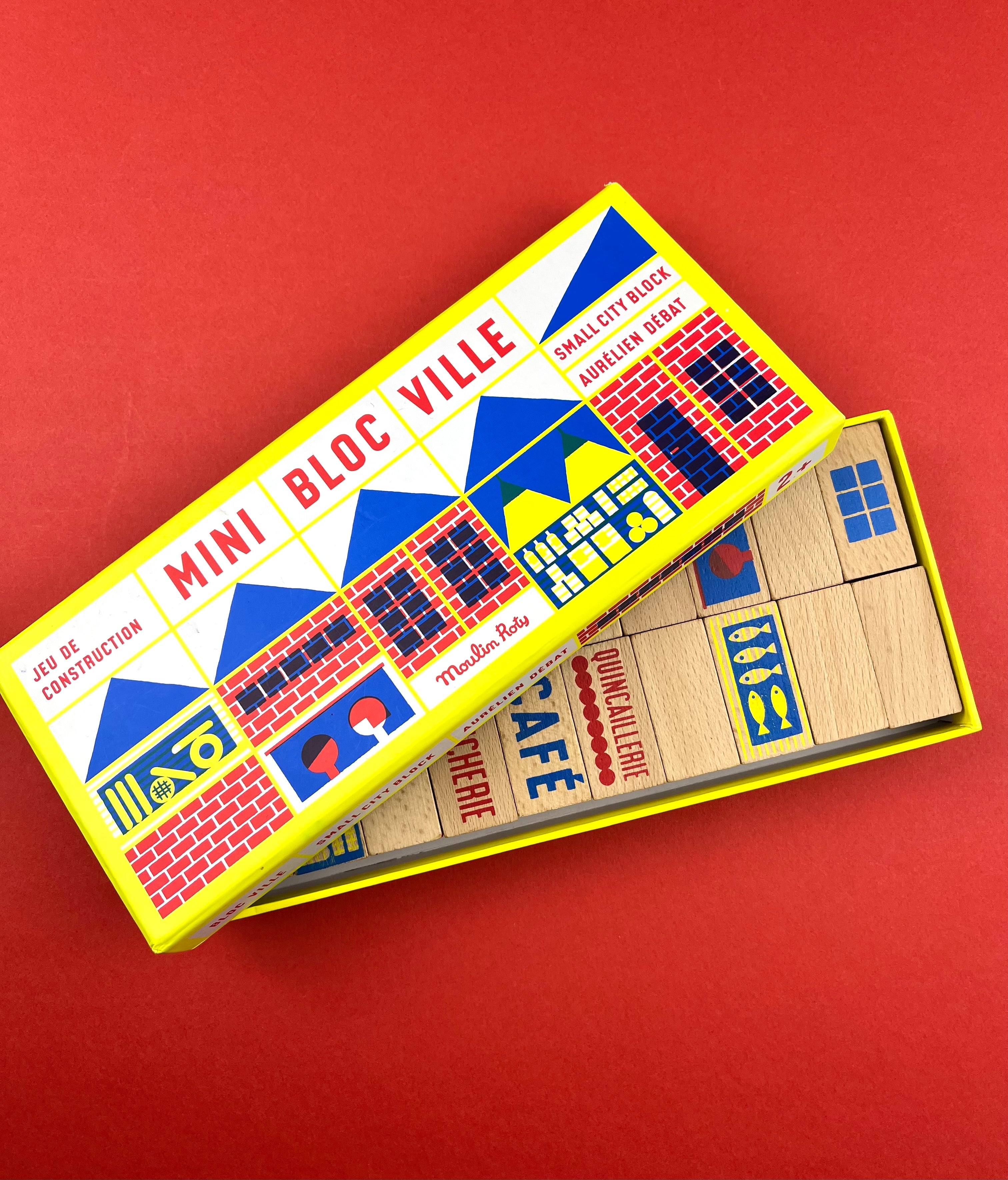 Jeux de construction en bois Moulin Roty