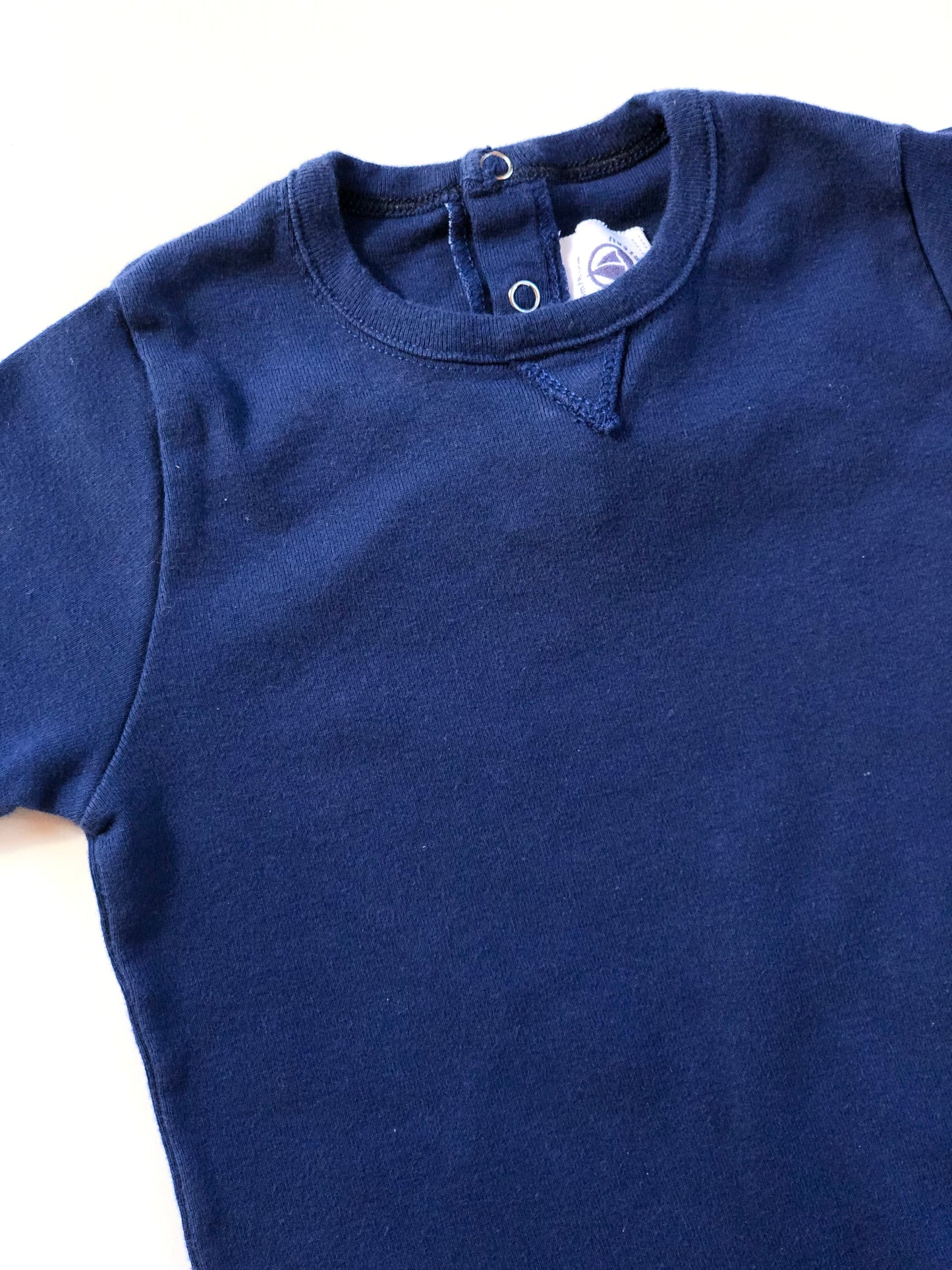 T-shirt bleu Petit Bateau 12 mois