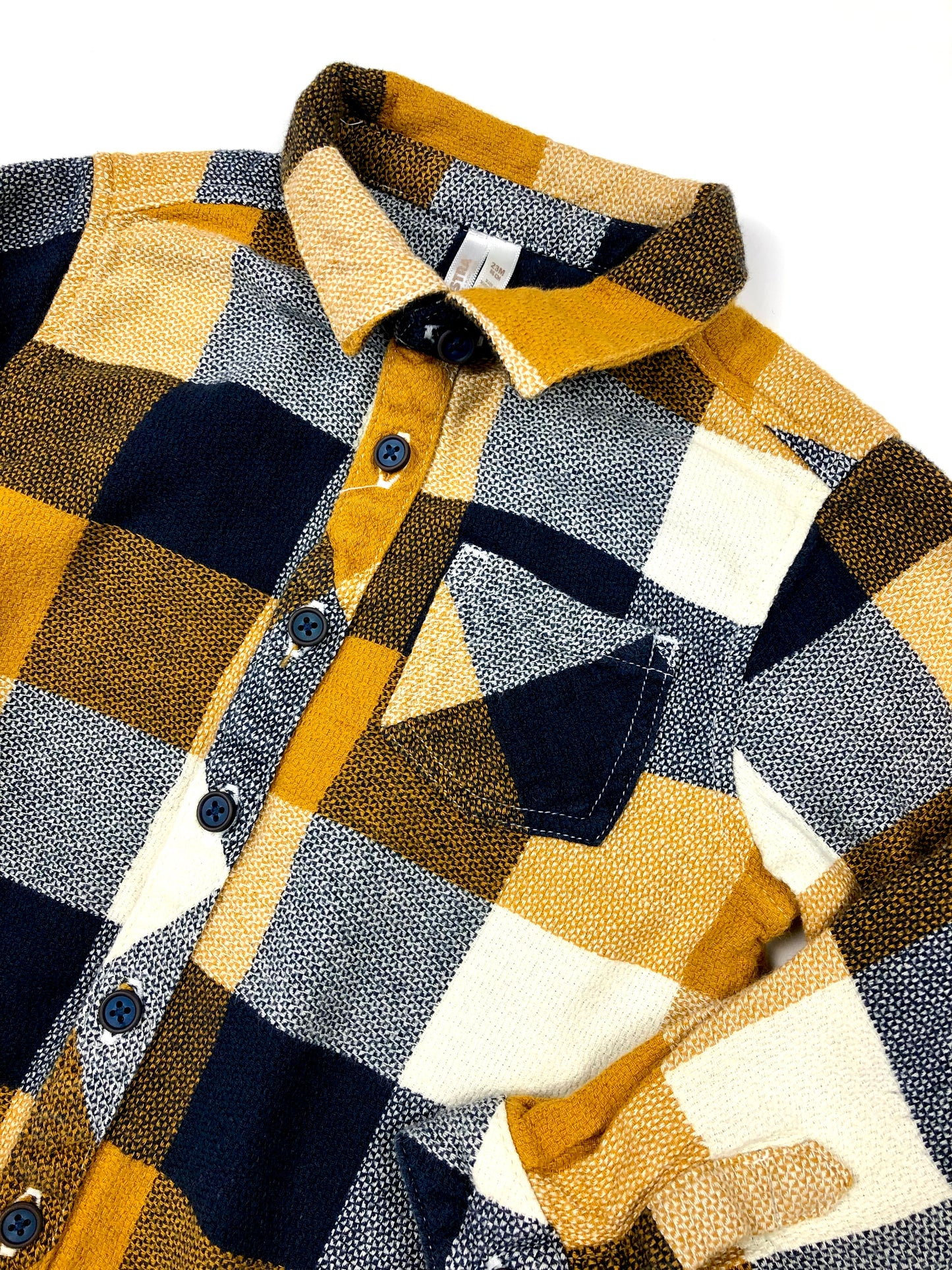Chemise à carreaux Orchestra 2 ans