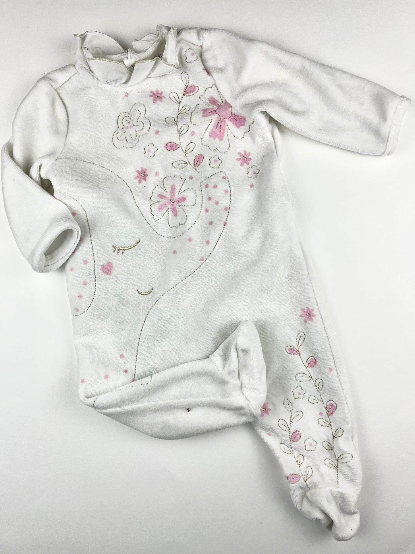 Pyjama velours Du Pareil Au Même 6 mois