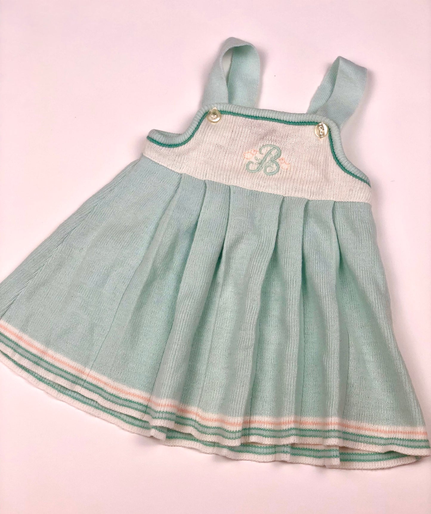 Robe en mailles vintage Petit Bateau 6 mois