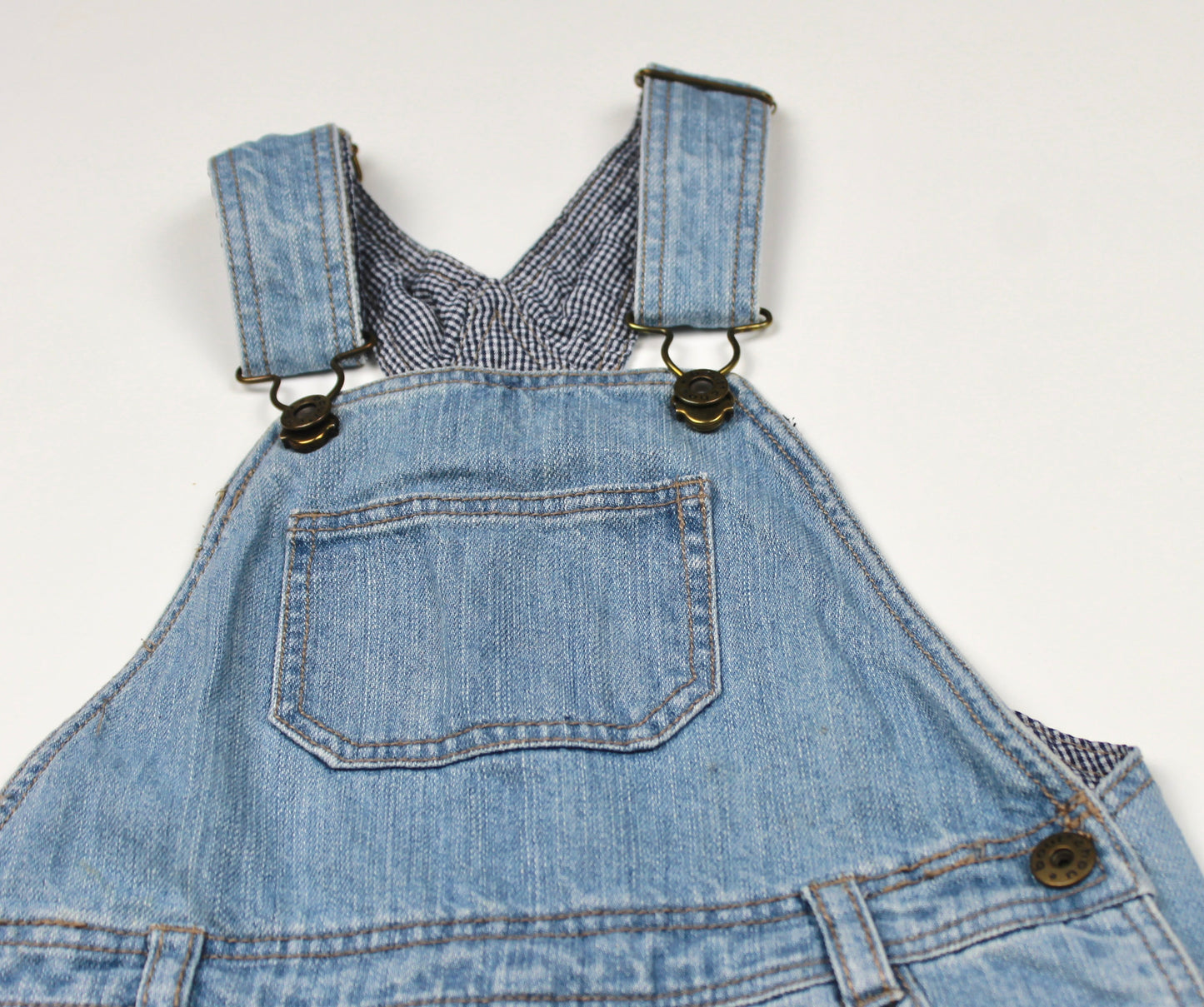 Salopette en jeans courte Bout’chou 2 ans