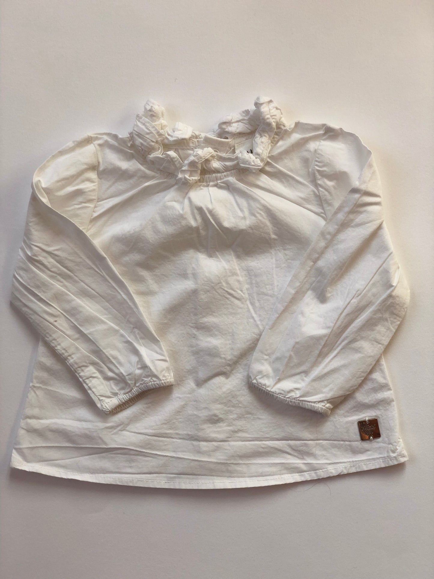 Blouse blanche Carrément Beau 6 mois