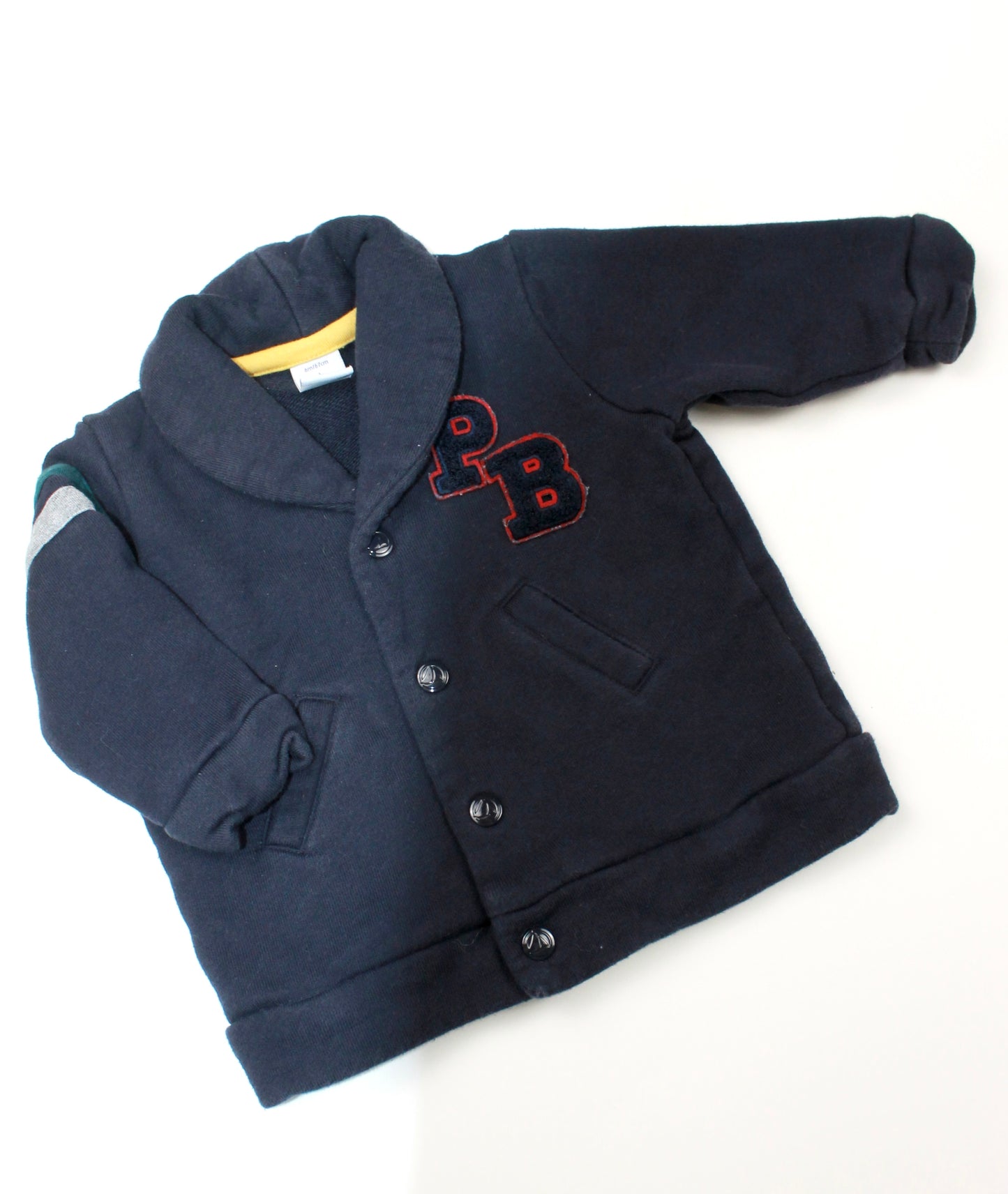Veste bleu marine Petit Bateau 6 mois