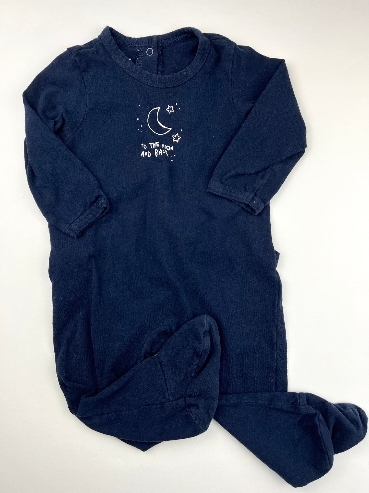 Pyjama bleu marine Vertbaudet 9 mois