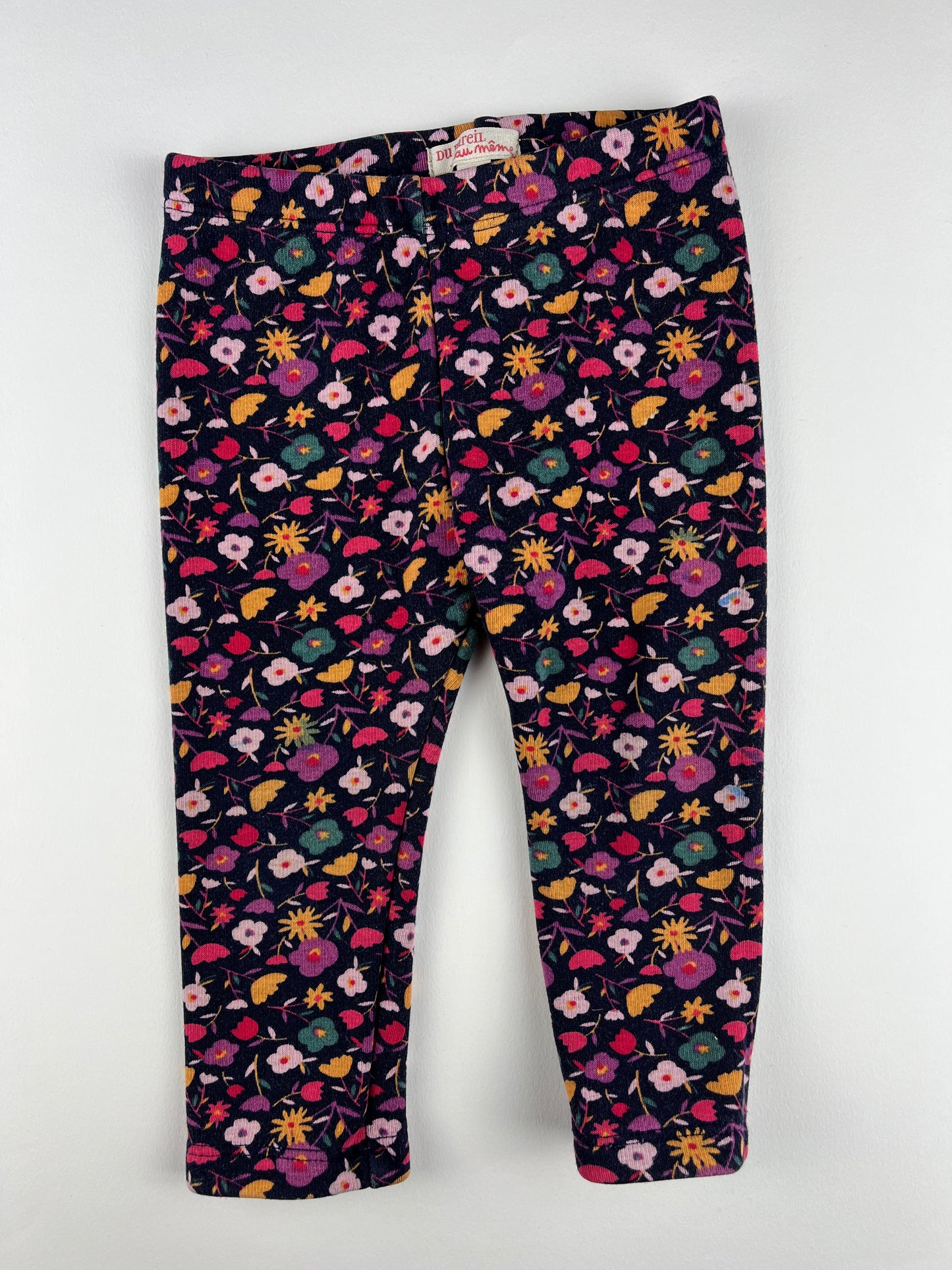 Legging à fleurs Du Pareil Au Même 18 mois