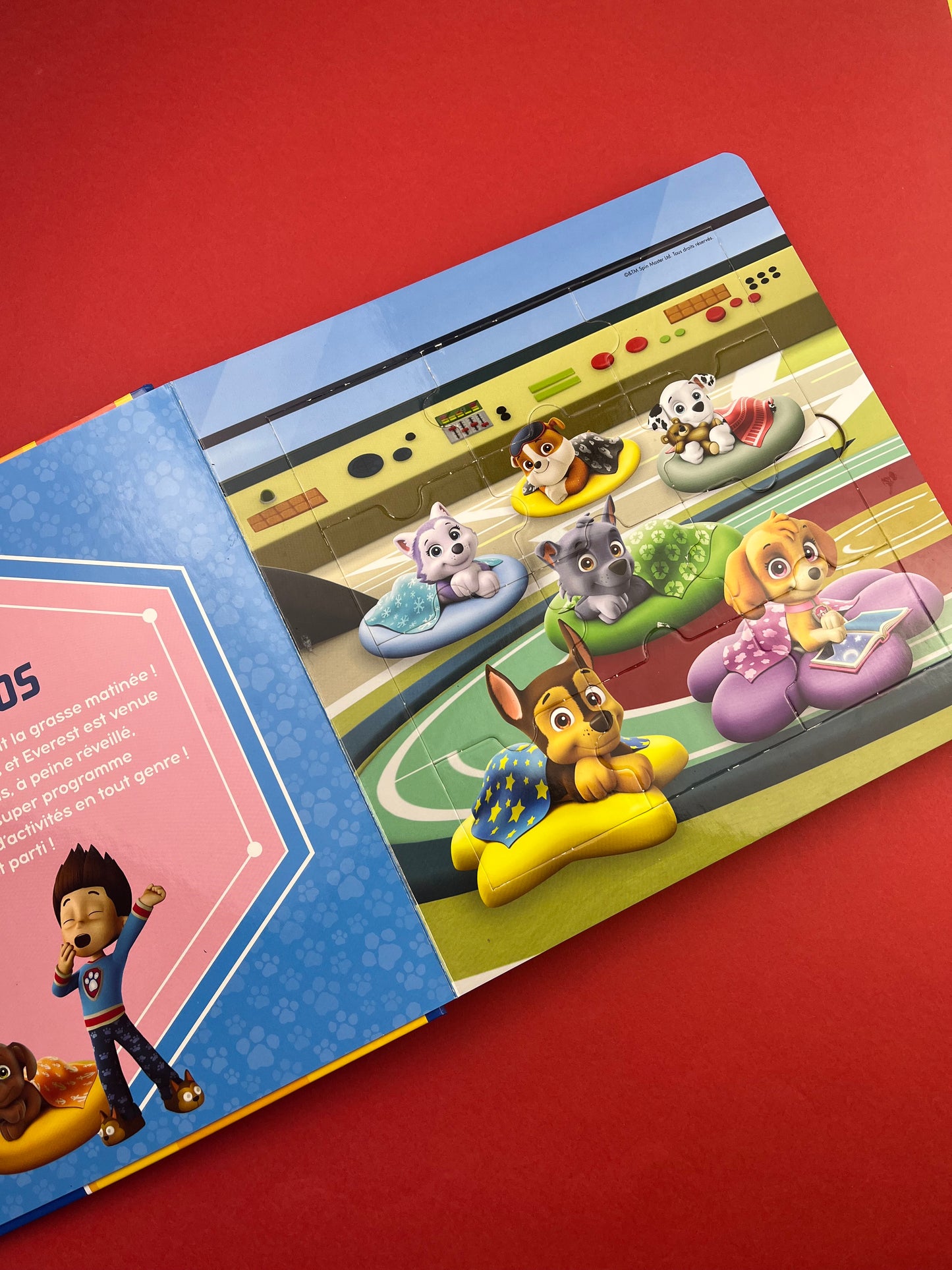 Grand livre puzzle Pat’Patrouille
