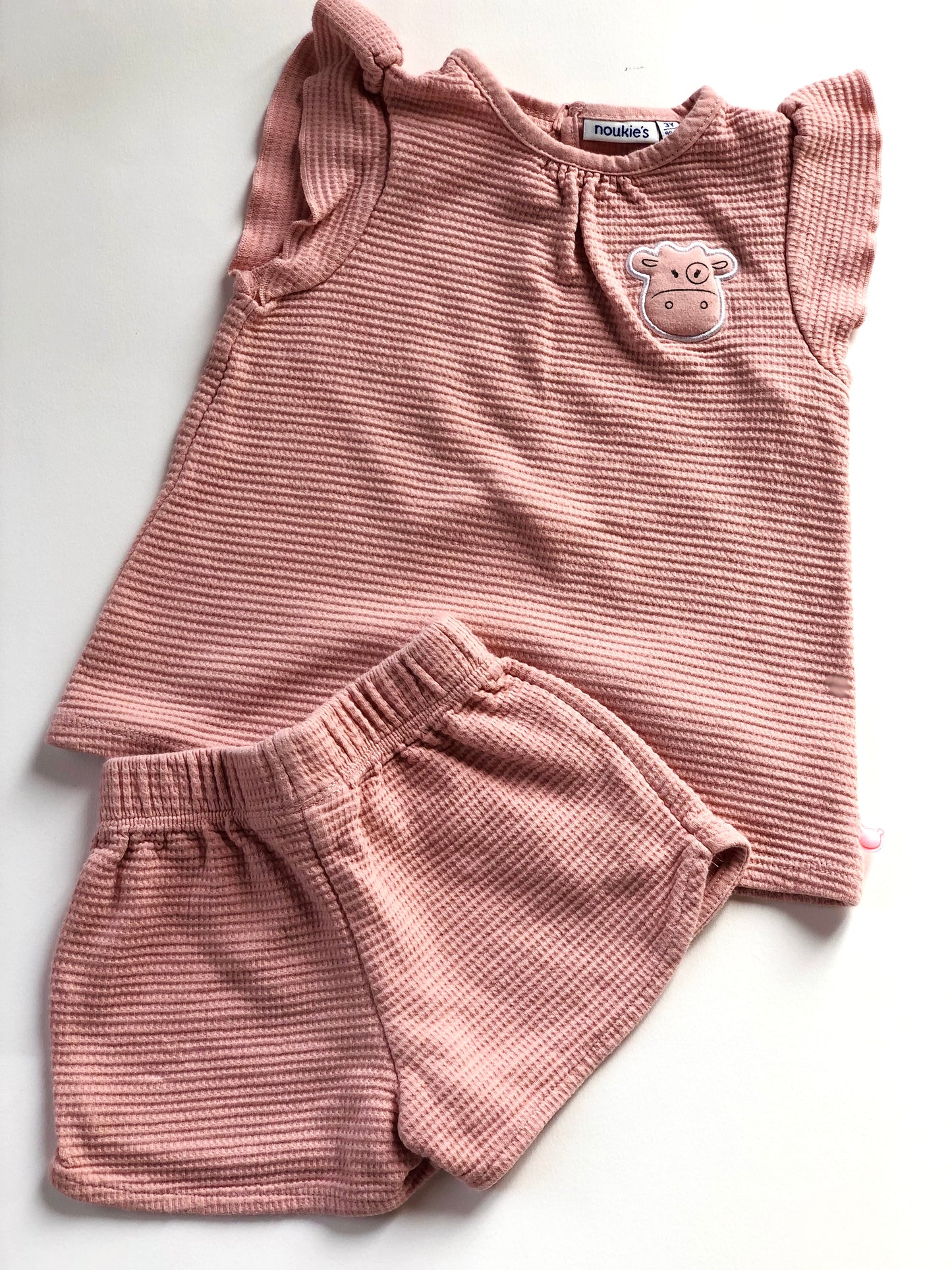 Pyjama deux pièces rose Noukie’s 3 ans