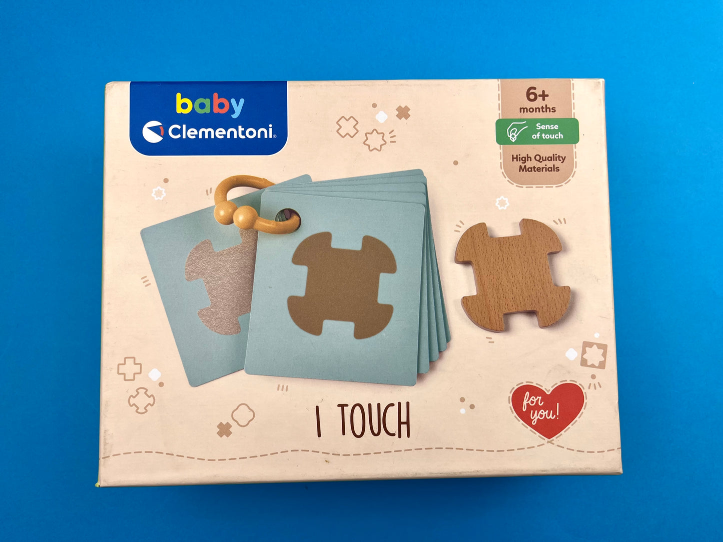 Jeux sensoriels Baby Clementoni « I Touch »