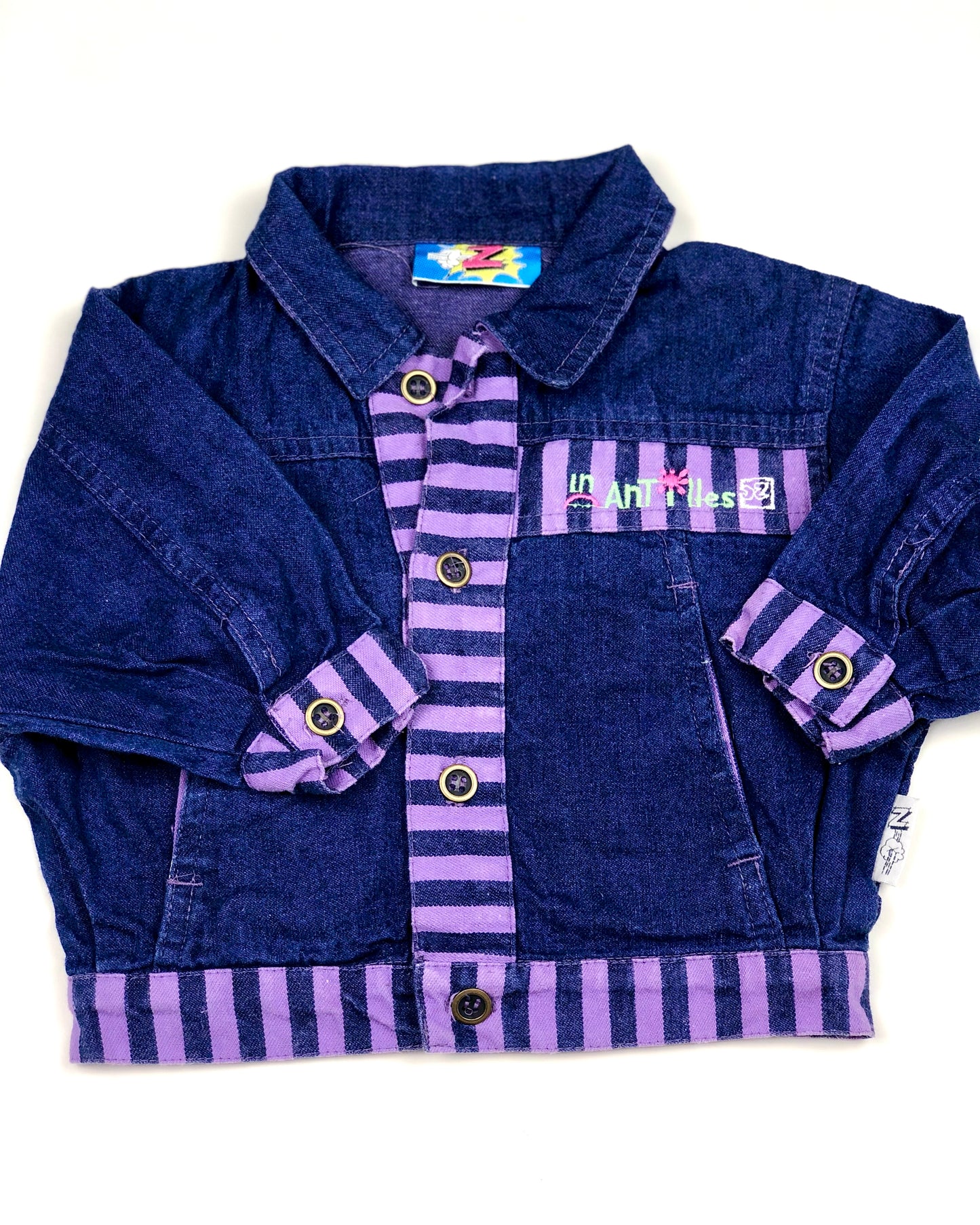 Veste en jeans vintage Z Génération 6 mois