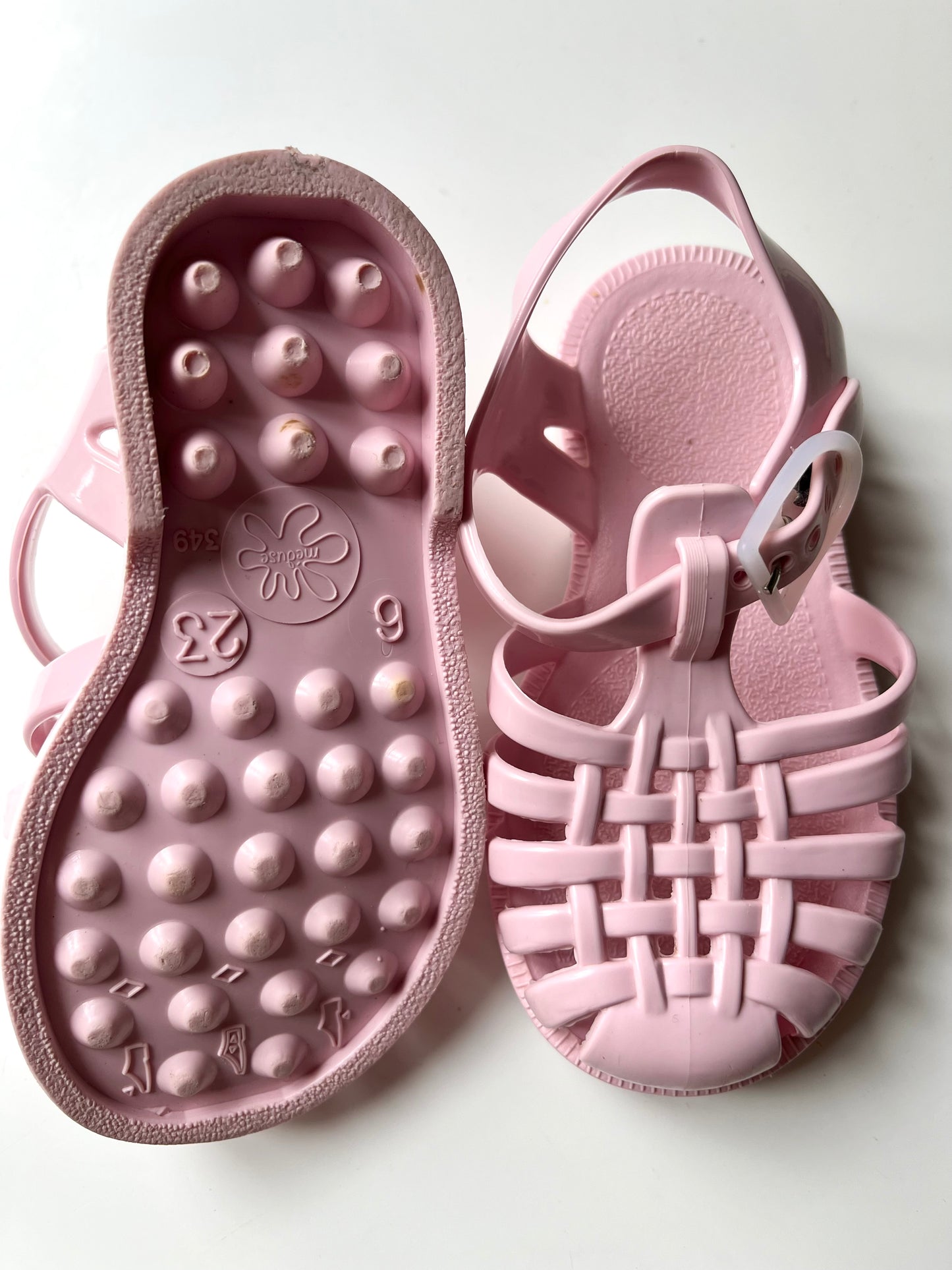 Sandales Méduse rose P23