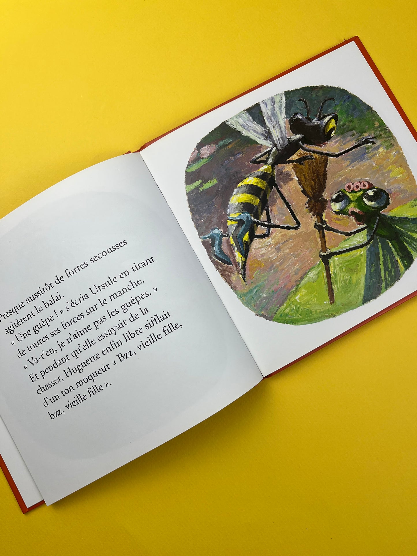 Livre « Huguette la Guêpe »
