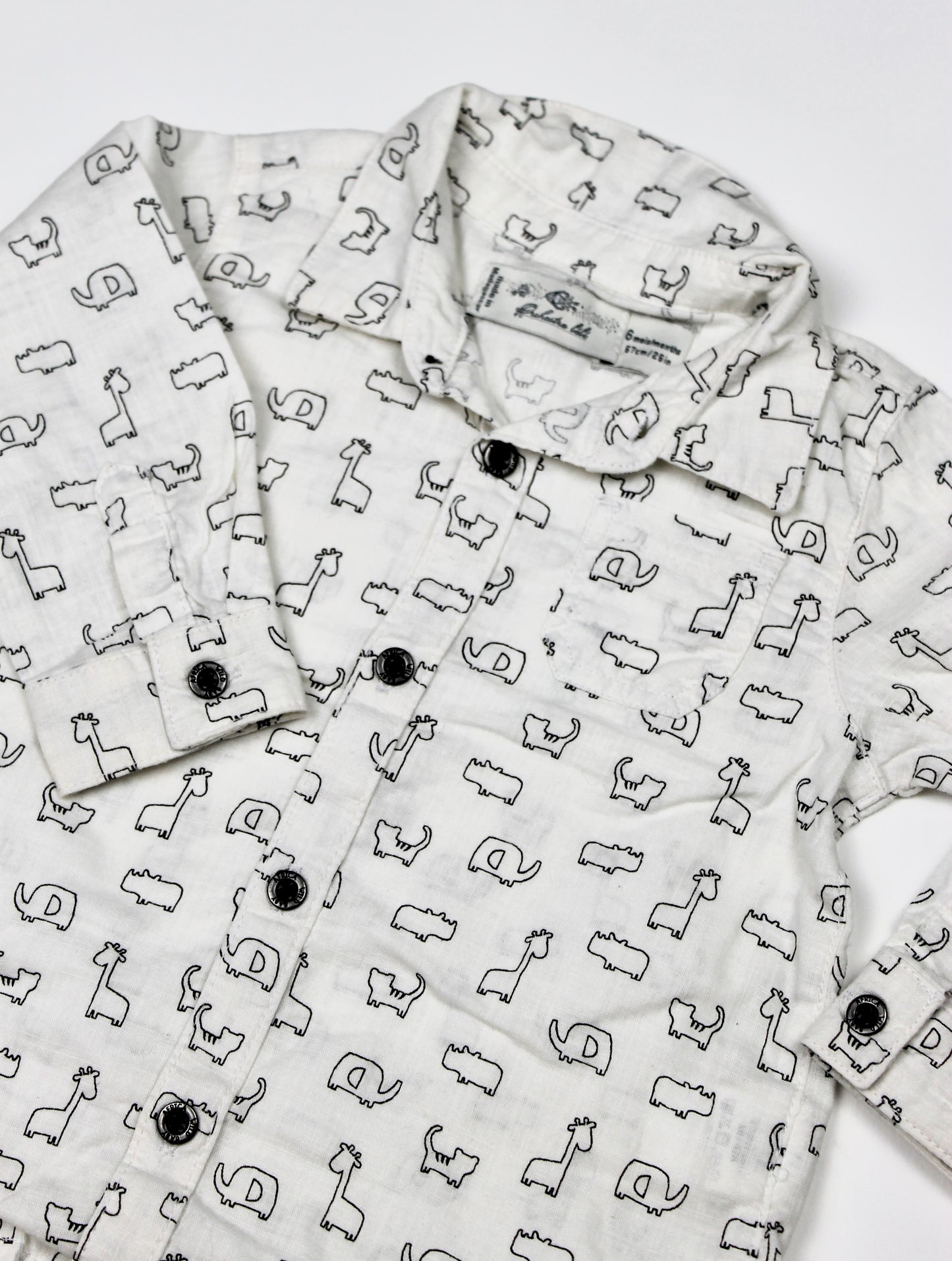 Chemise motifs animaux Orchestra 6 mois
