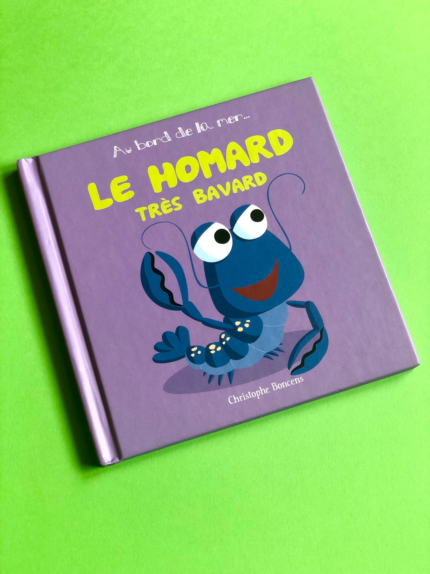 Livre « Le homard très bavard »
