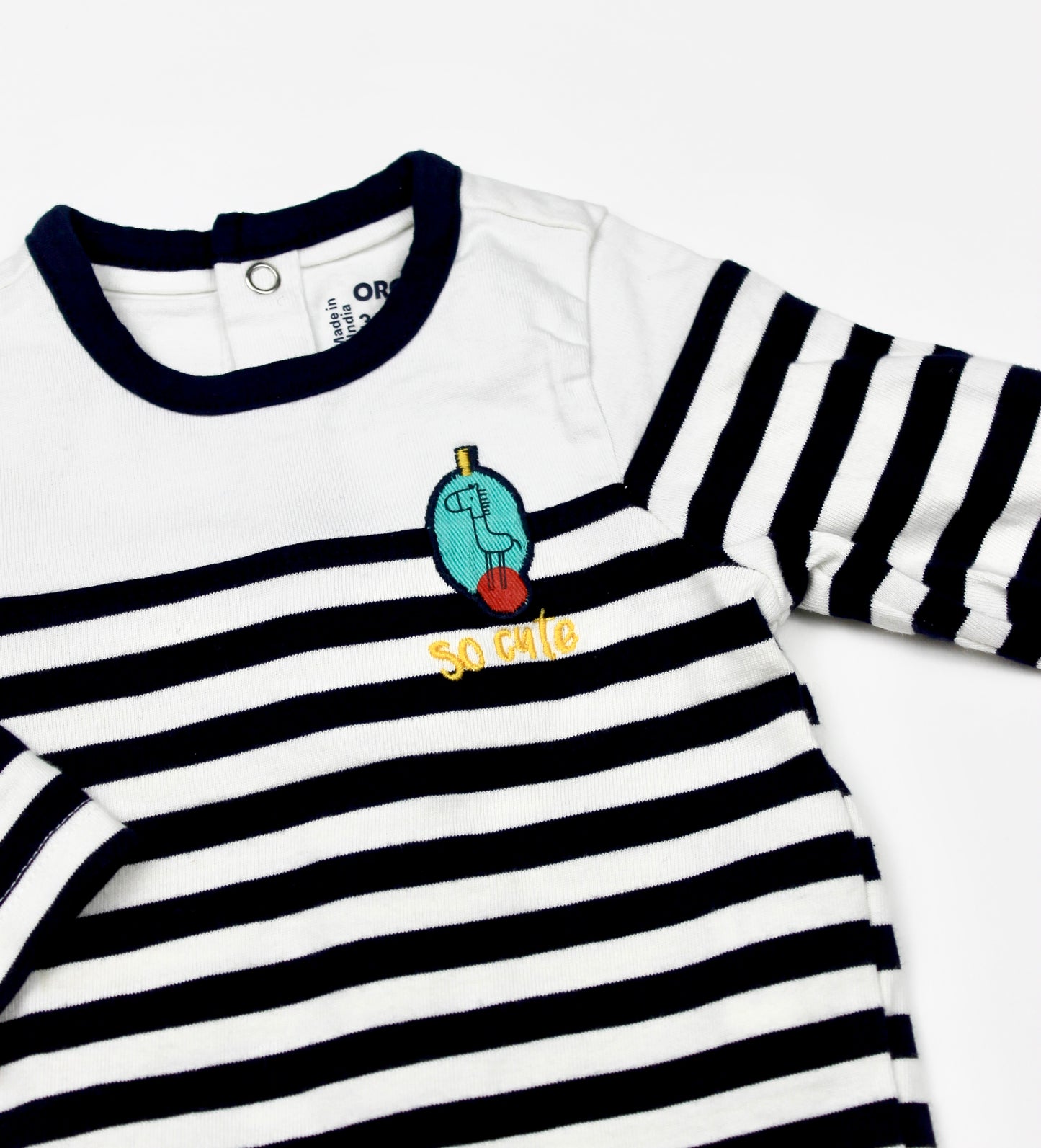 T-shirt rayé Orchestra 3 mois