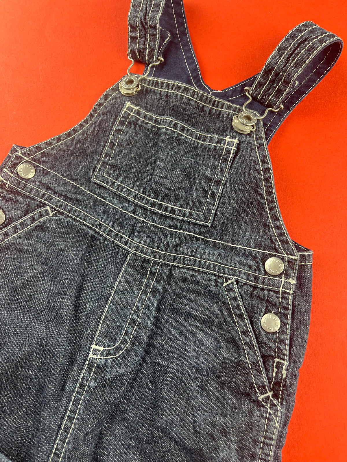 Salopette en jeans vintage Petit Bateau 6 mois