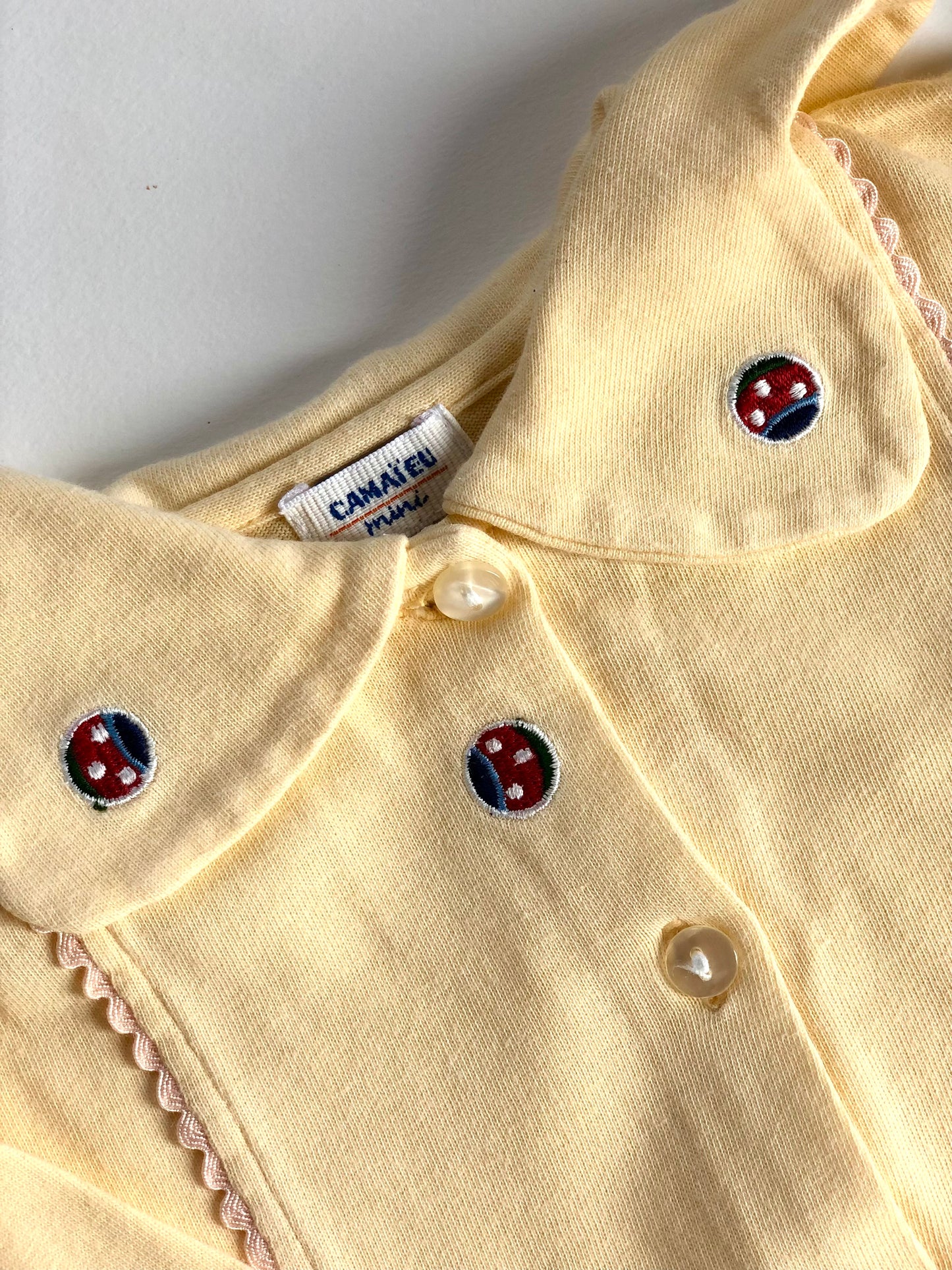 T-shirt avec col saumon vintage Camaïeu Mini 18 mois