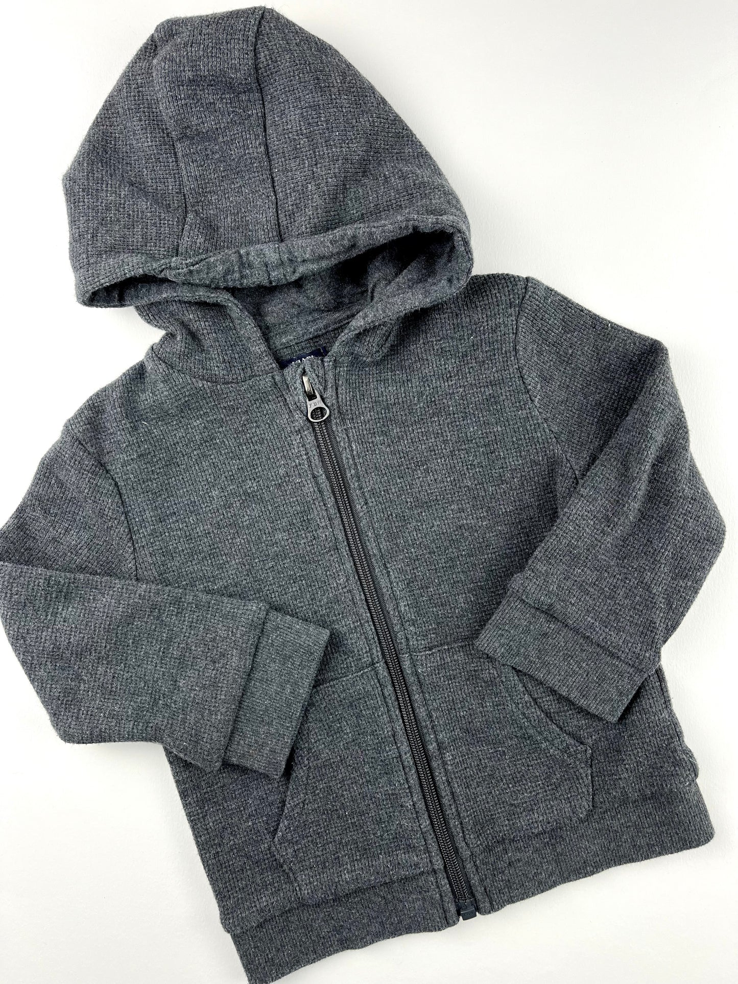 Gilet à capuche gris Kiabi 2 ans