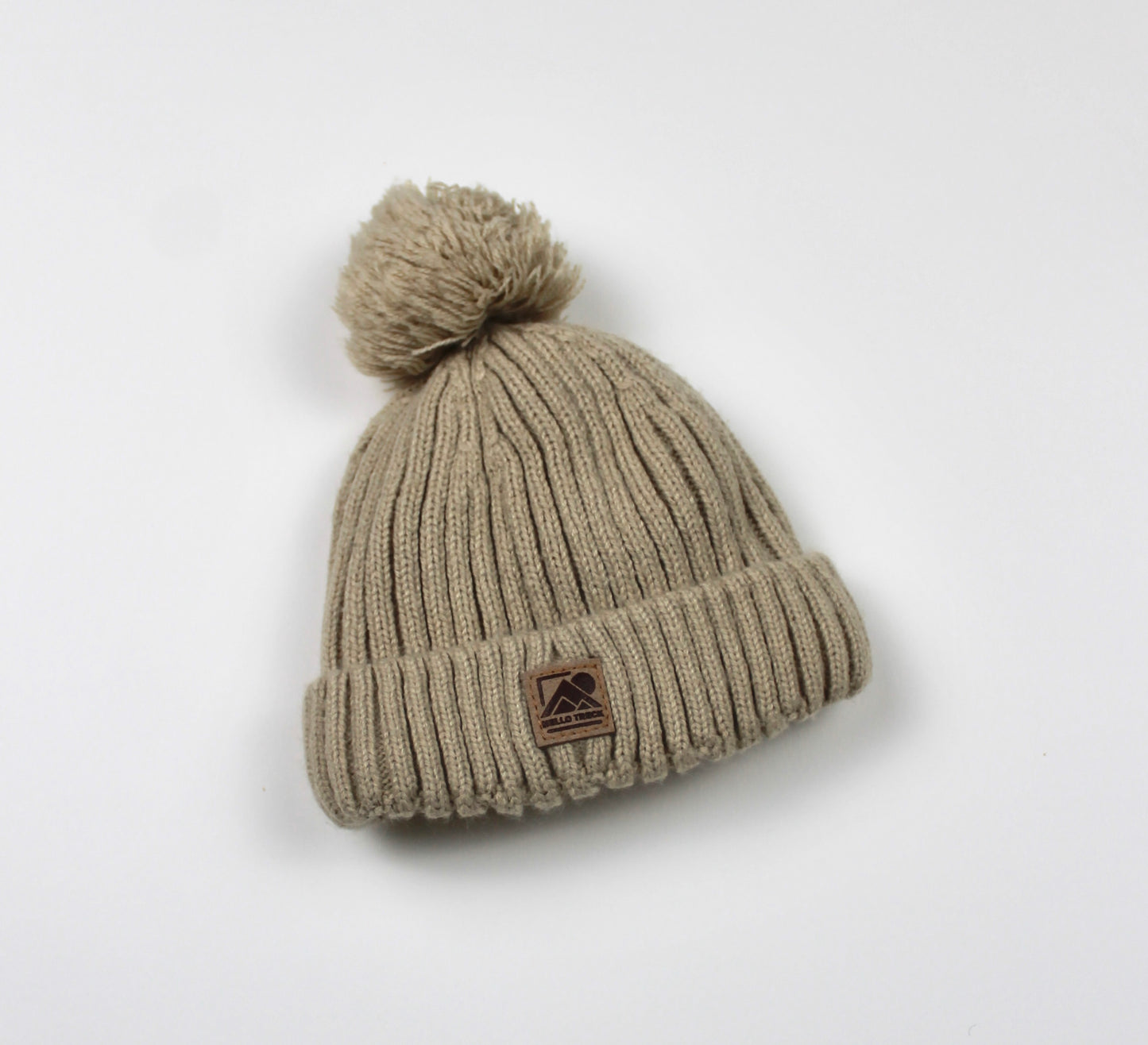 Bonnet en mailles beige Kiabi 12 mois