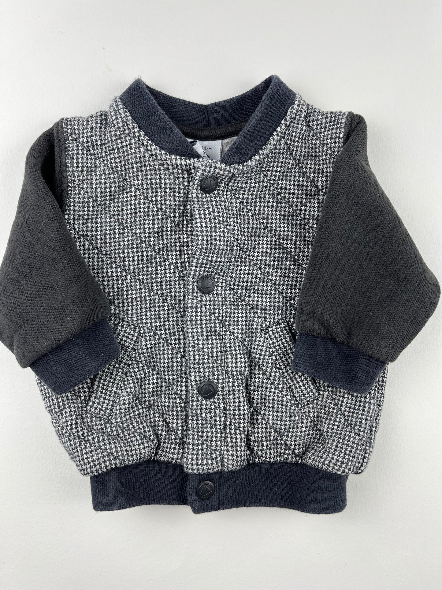 Veste grise Petit Bateau 3 mois