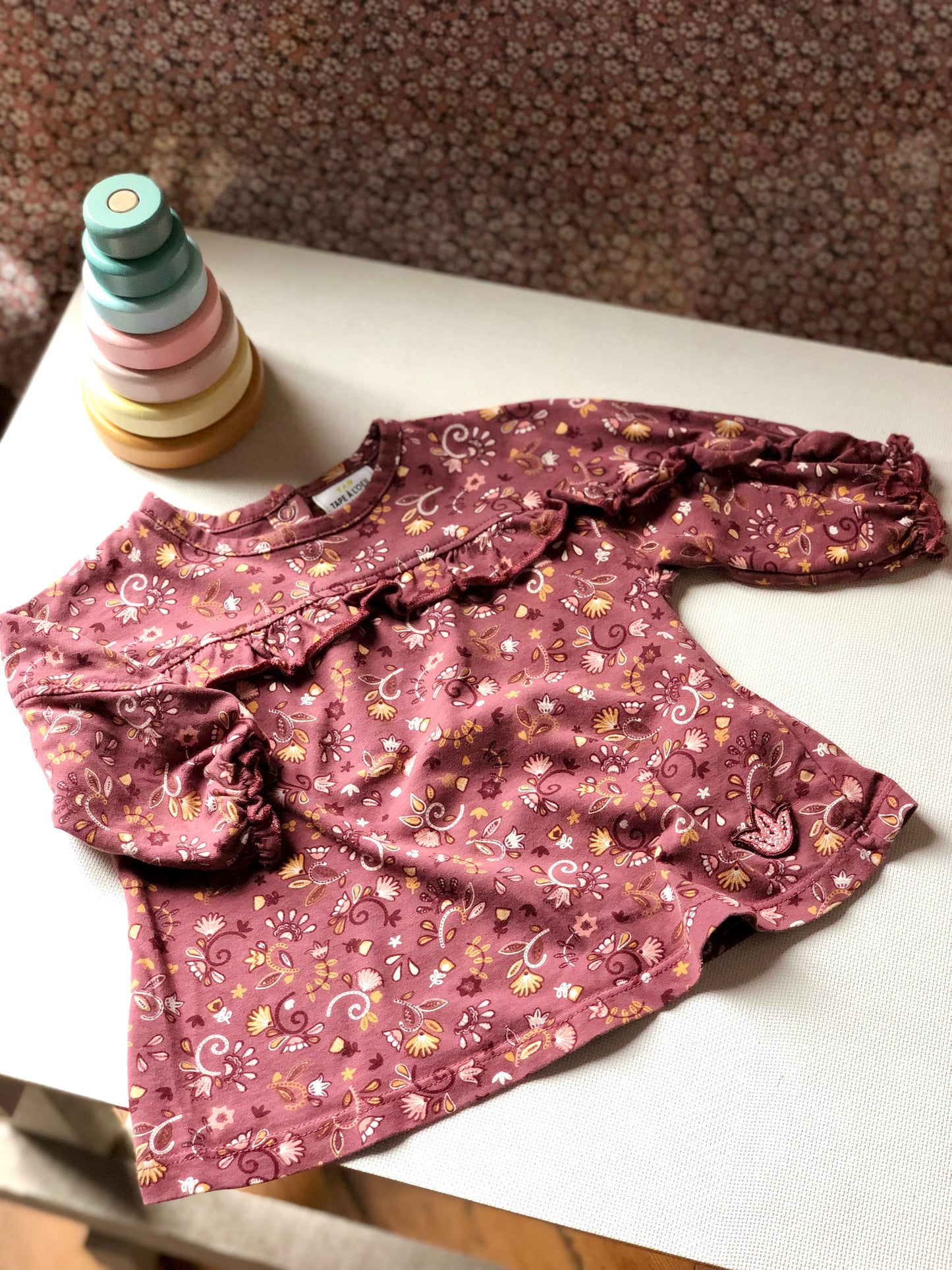 Blouse à fleurs Tape à l’Oeil 6 mois
