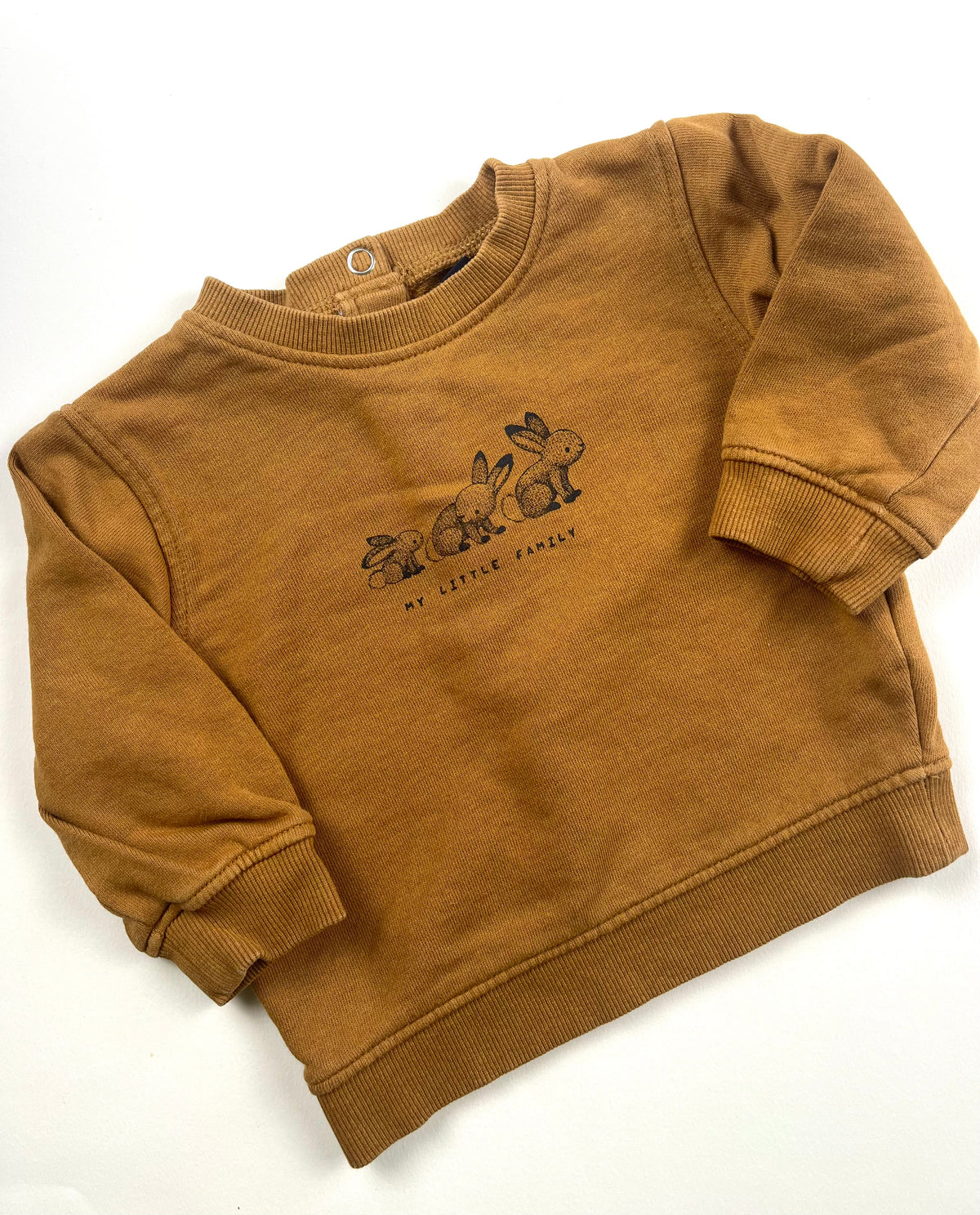 Sweat marron Kiabi 12 mois