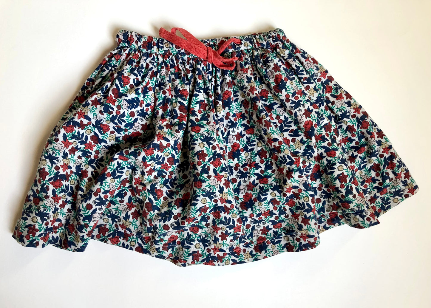 Jupe à fleurs Monoprix 4 ans