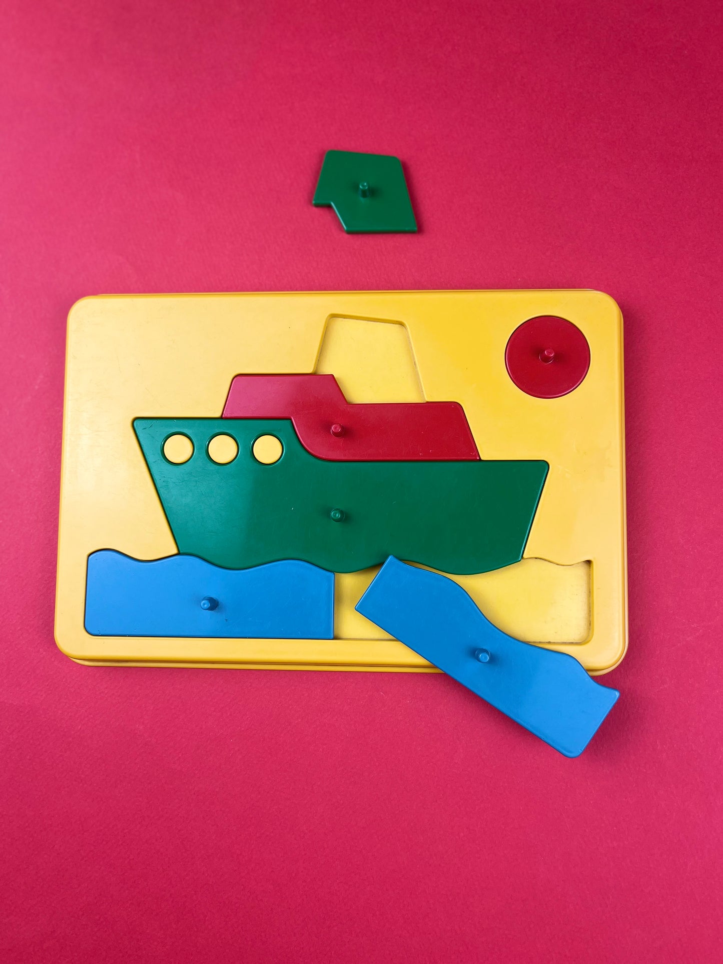 Puzzle bateau vintage Gowi