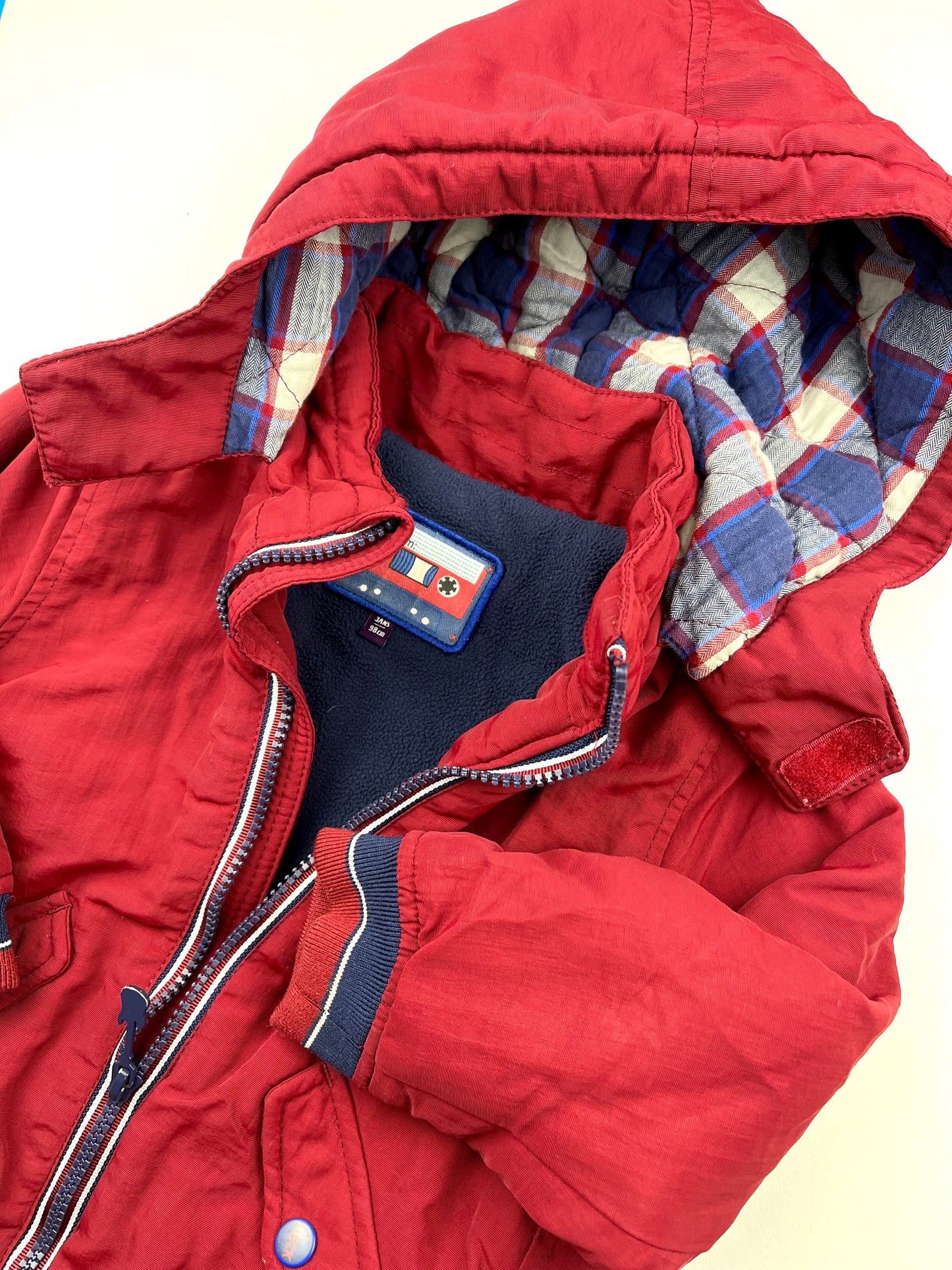 Manteau bordeaux Sergent Major 3 ans