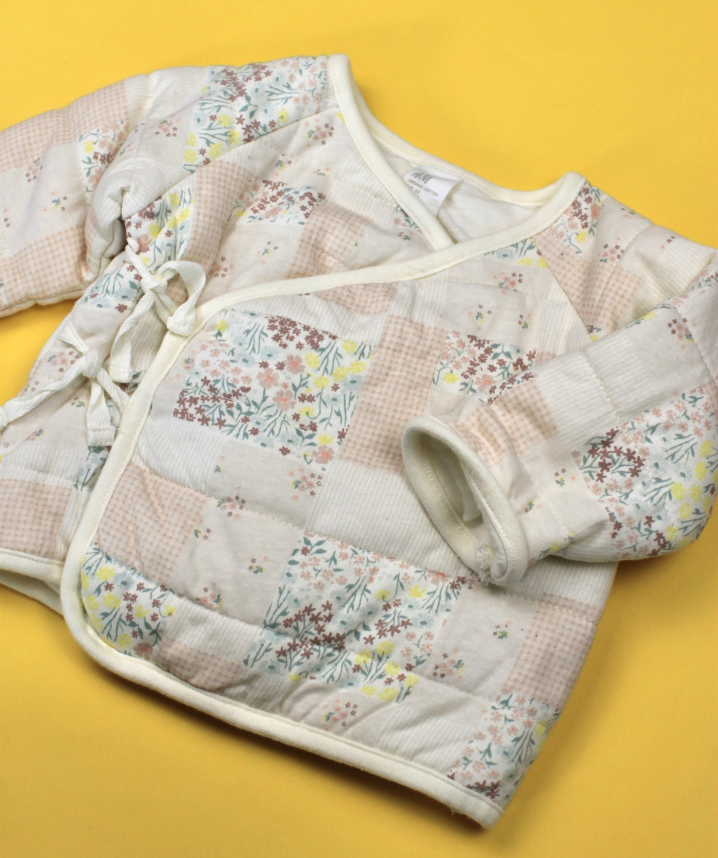 Veste matelassée à fleurs H&M 3 mois