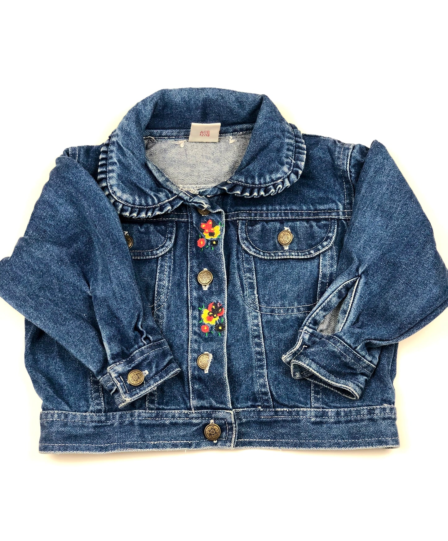 Veste en jeans bleue Nature Républic 18 mois