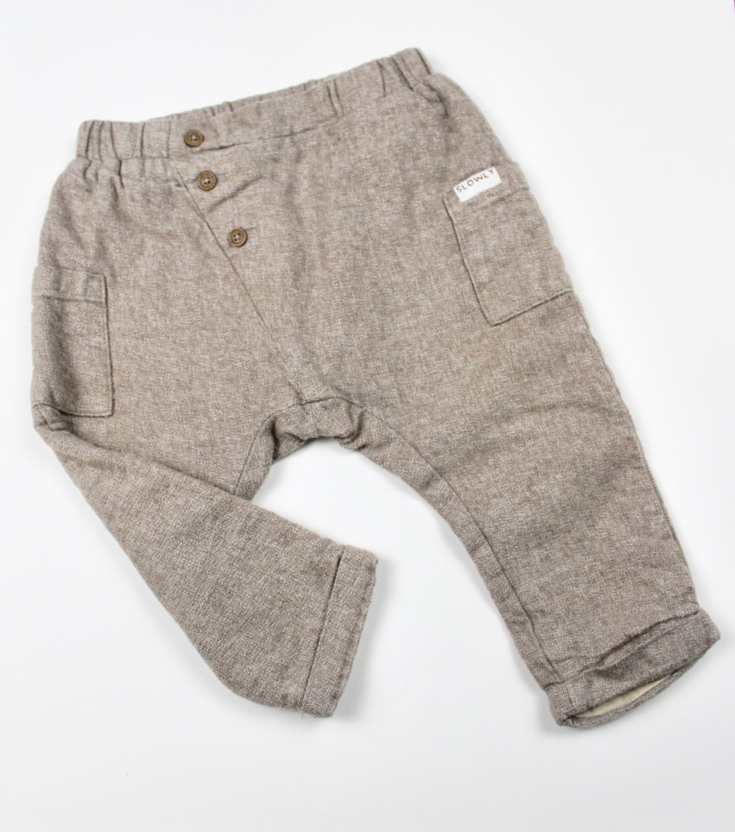 Pantalon sarouel beige Kiabi 12 mois