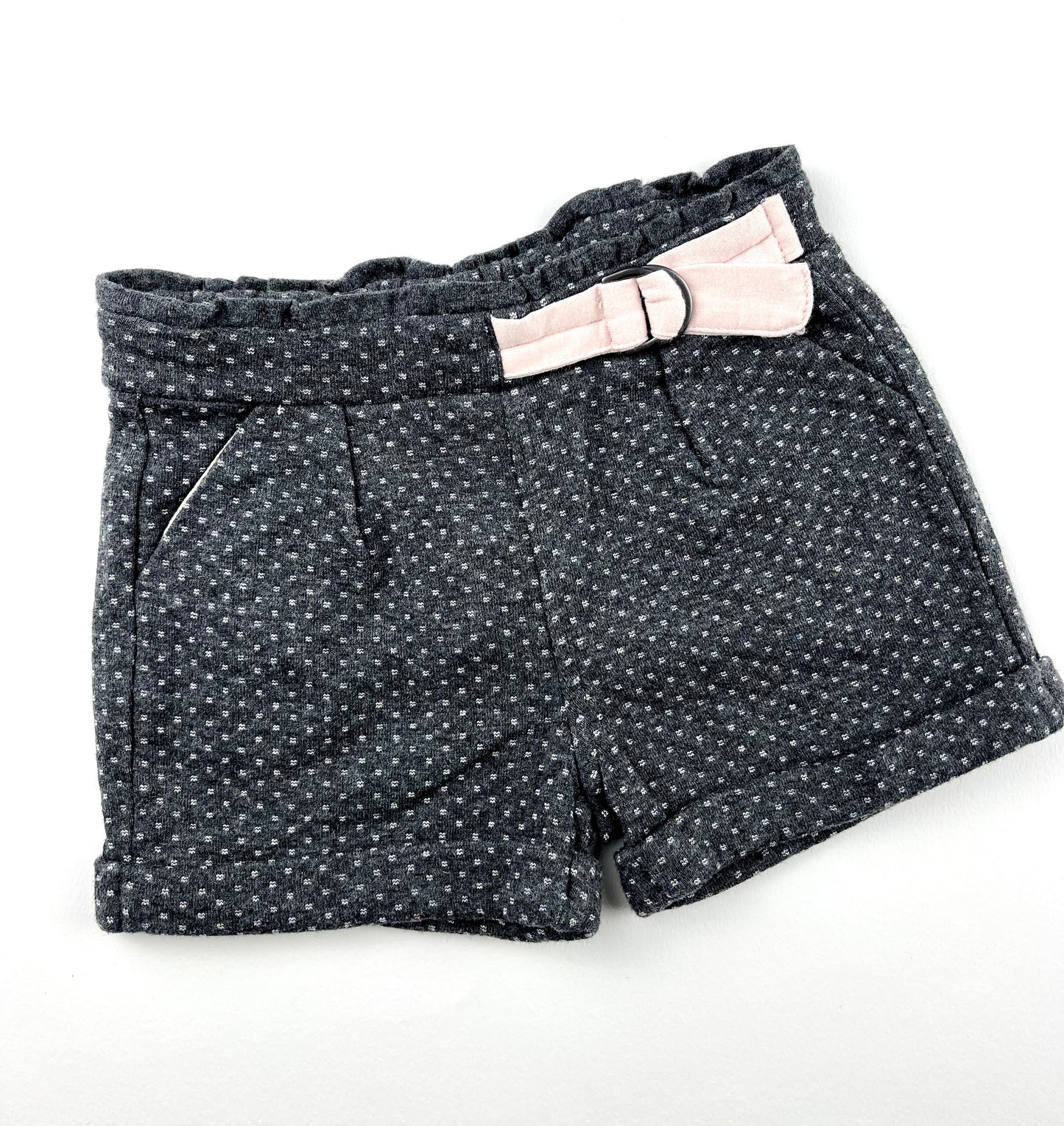 Short d’hiver gris Obaïbi 6 mois