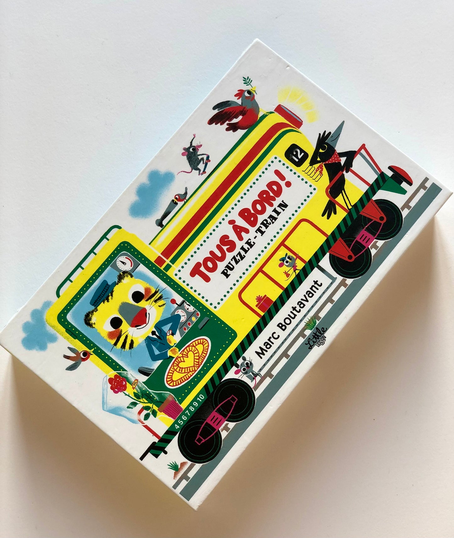 Puzzle train « Tous à bord! » Marc Boutavant