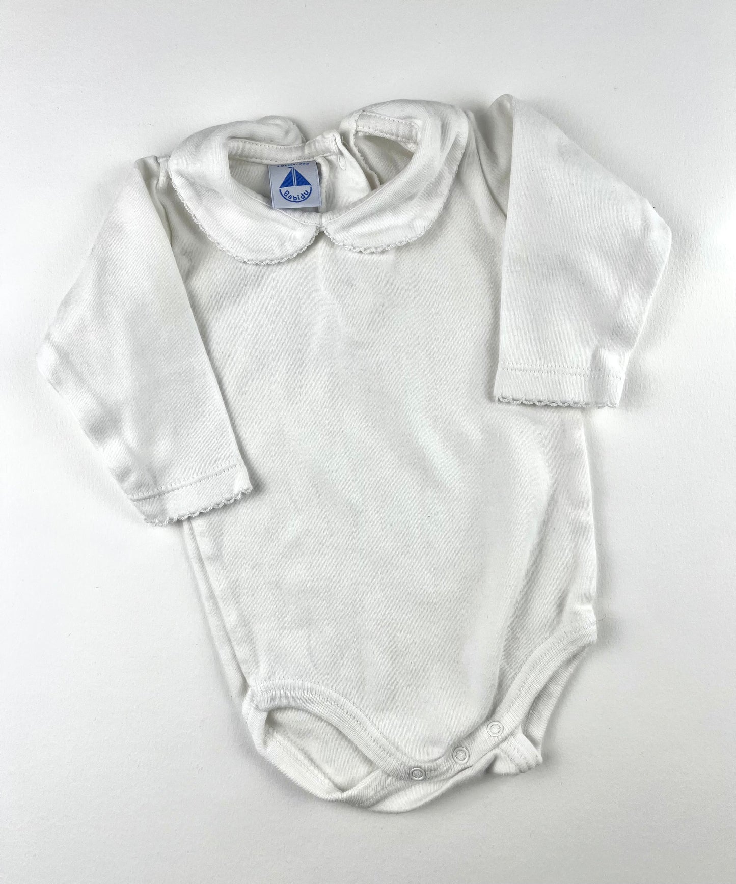 Bodie blanc vintage Babidu 3 mois