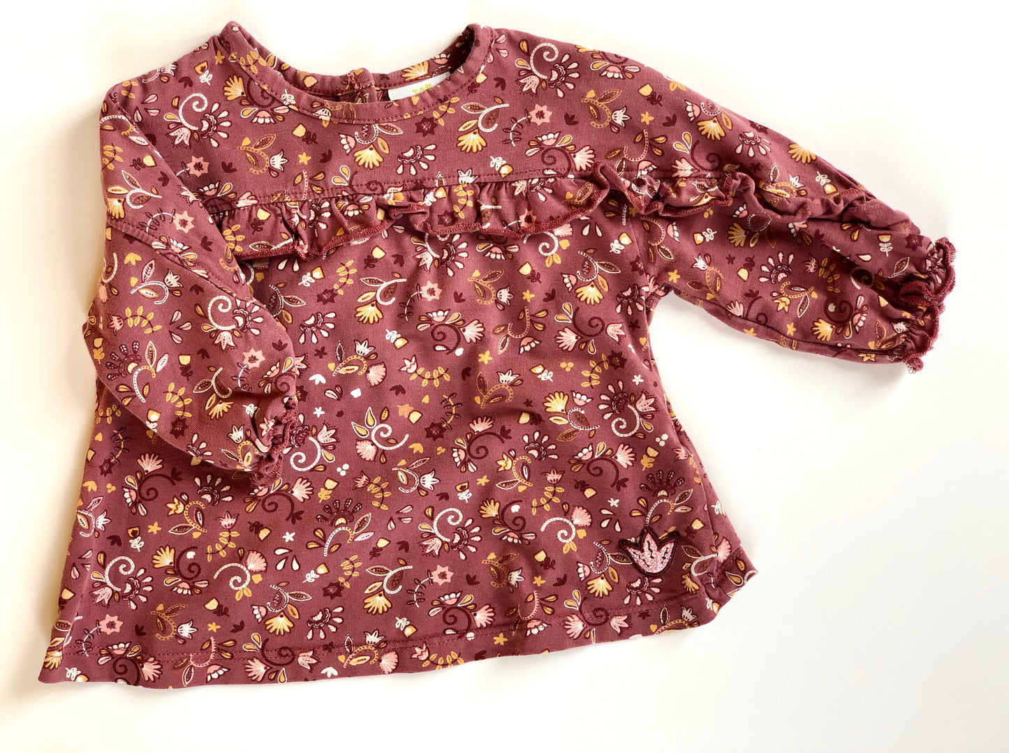 Blouse à fleurs Tape à l’Oeil 6 mois
