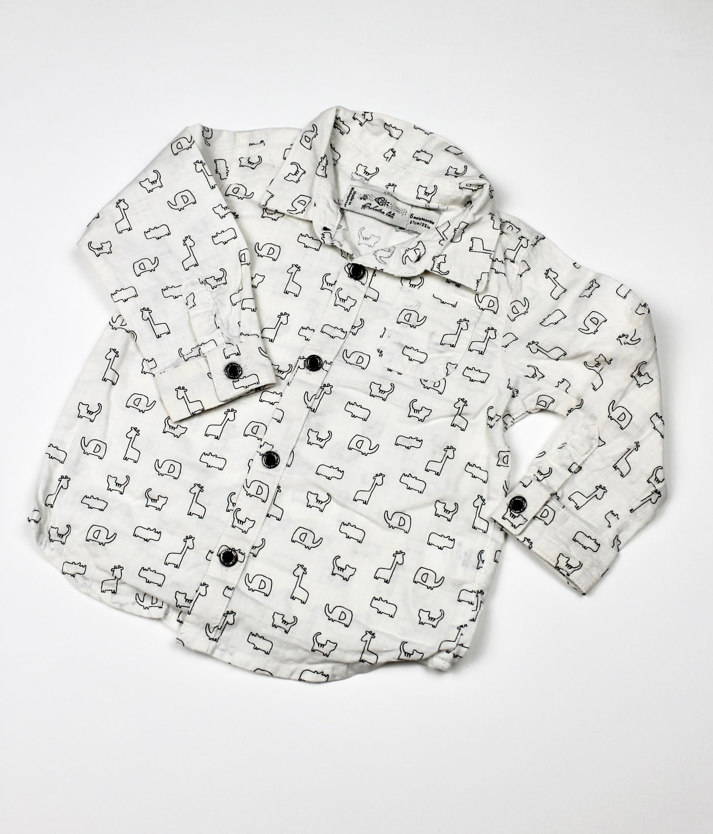 Chemise motifs animaux Orchestra 6 mois
