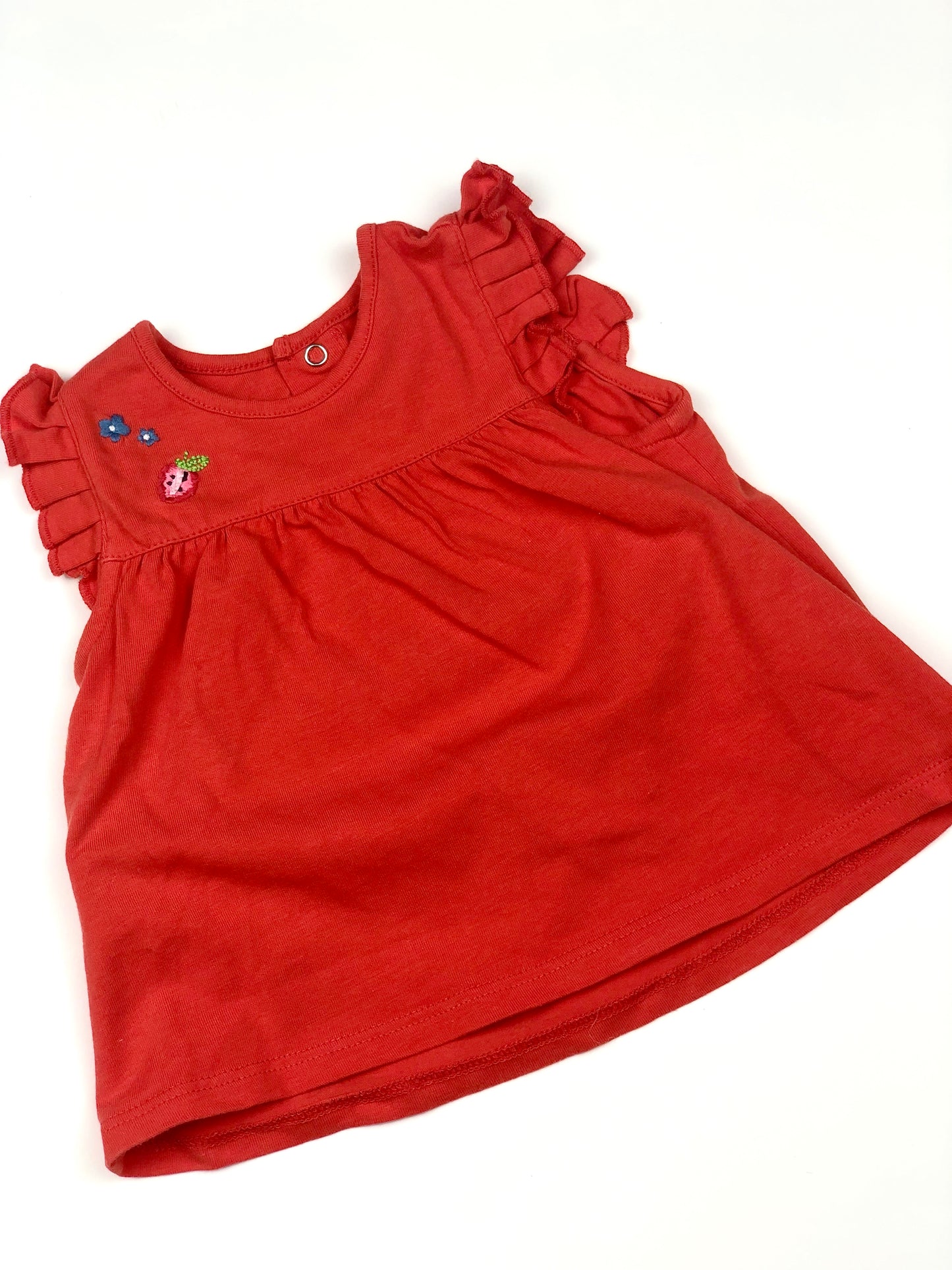 T-shirt rouge Catimini 3 mois