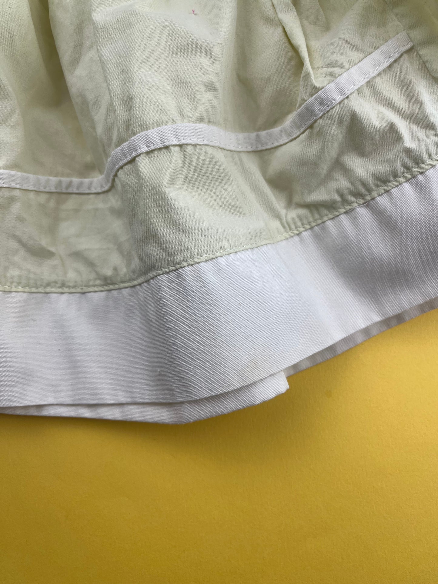 Imparfait - robe verte vintage 3 mois