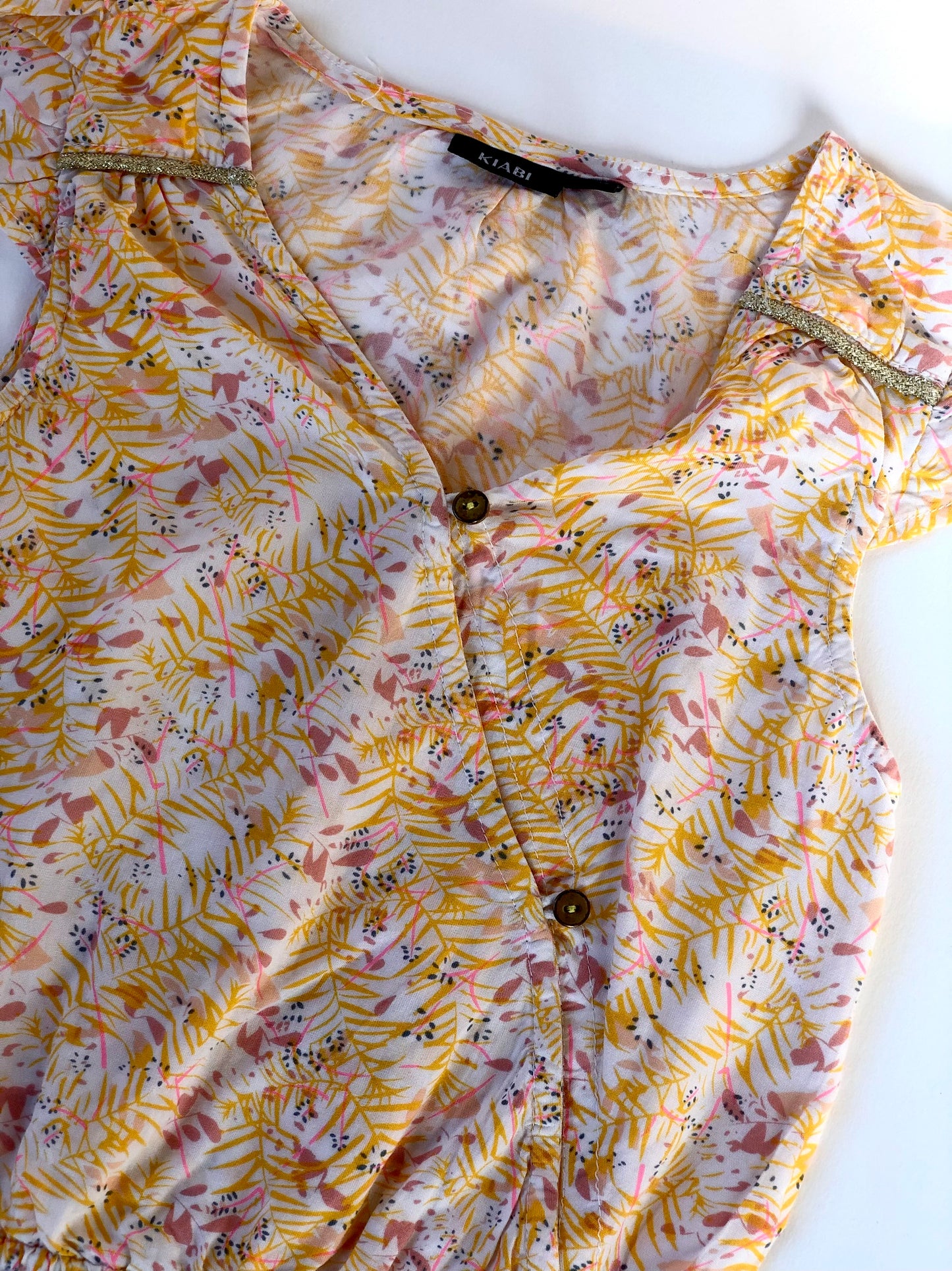 Combi-short à fleurs Kiabi 3 ans
