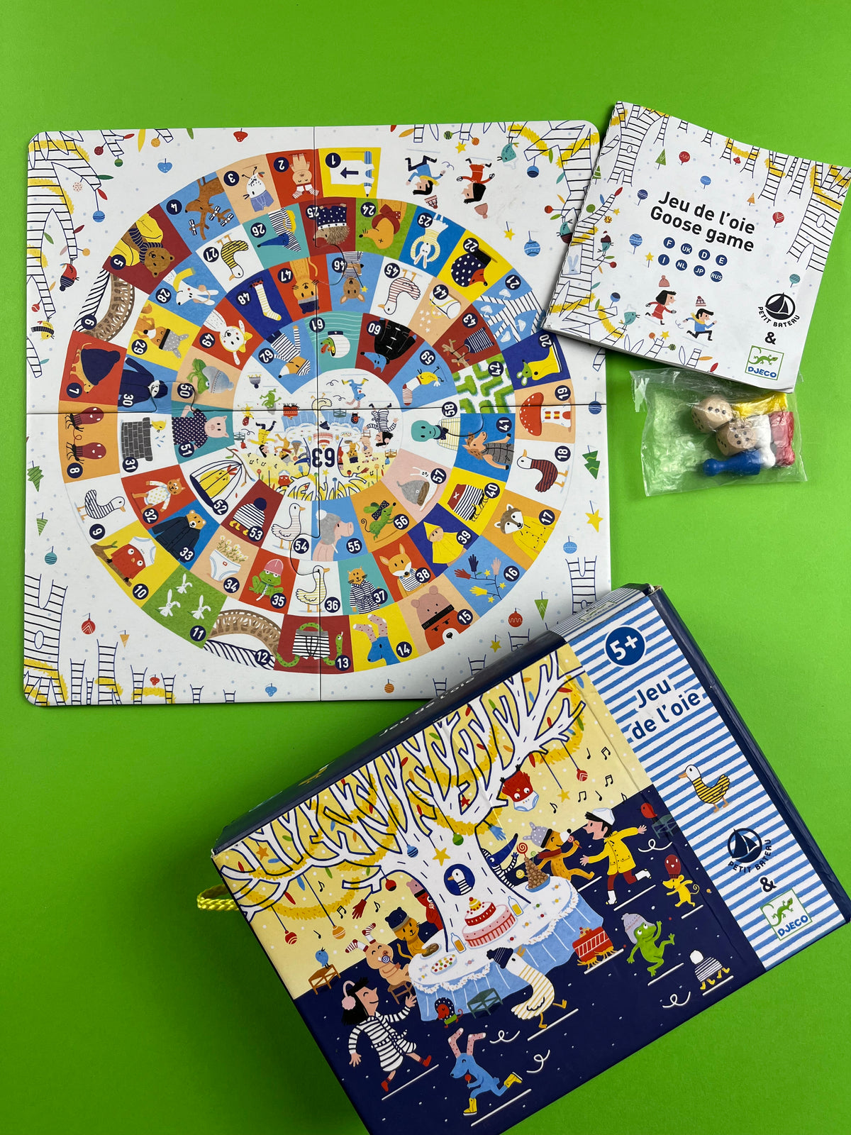 Jeu de l’oie Djeco x Petit Bateau