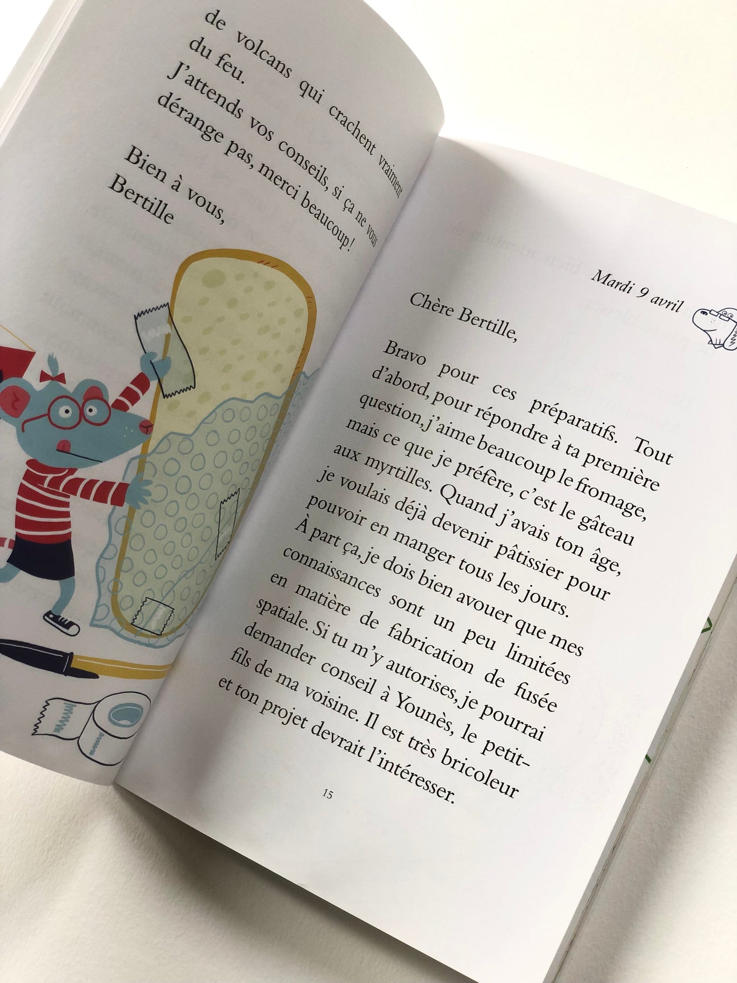 Livre « Chère Bertille et la lune en Gruyère »